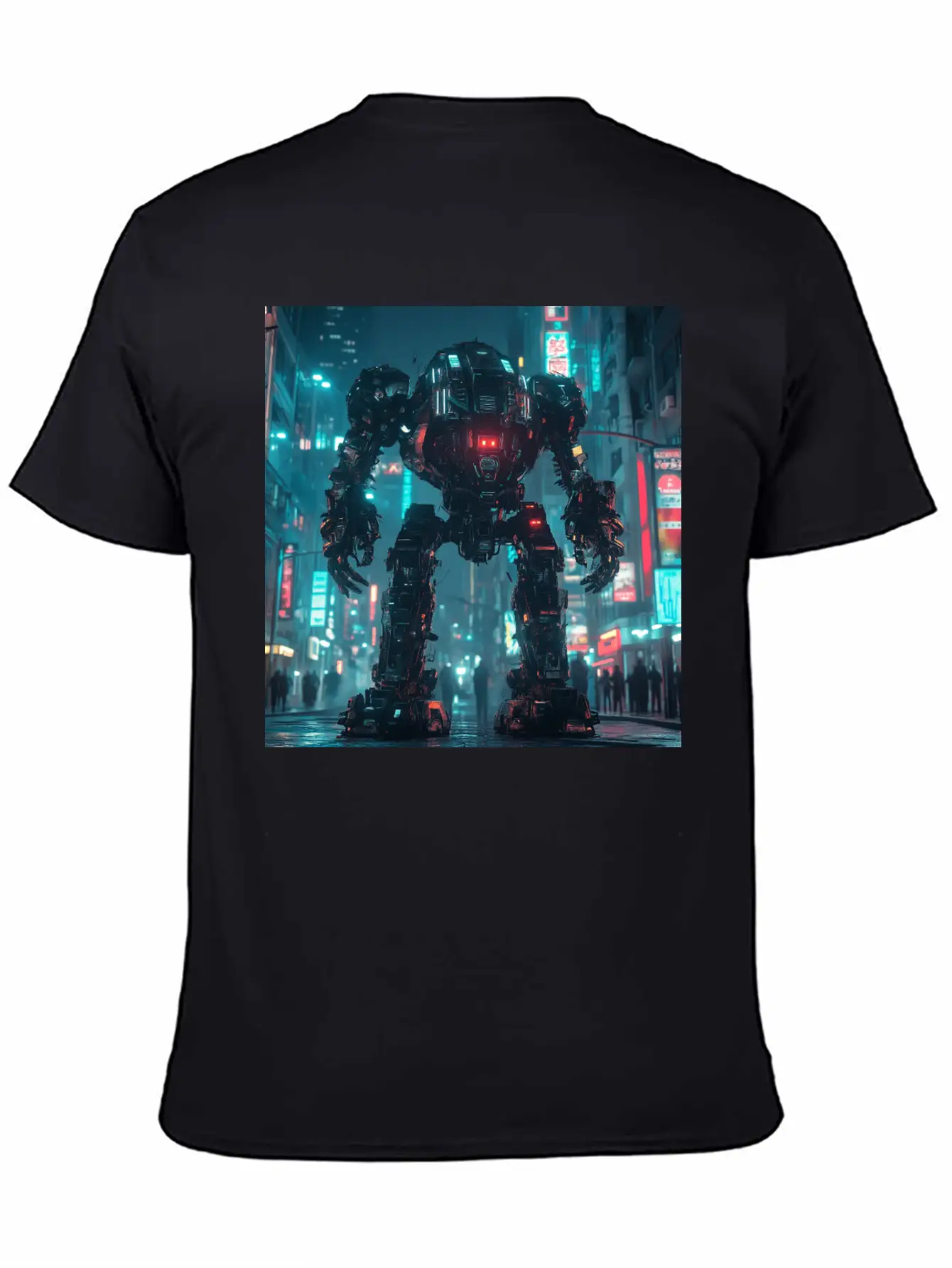 Neon District Guardian Unisex Casual T-Shirt – Clean Design For Daily Comfort