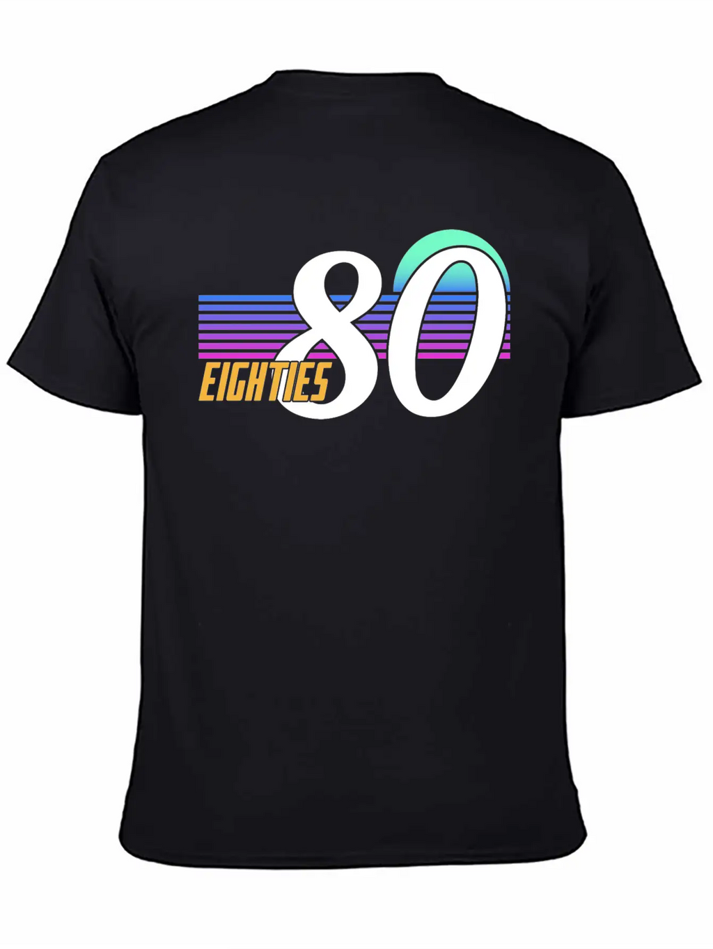 Neon Graphic Unisex Short Sleeve Soft Cotton T-Shirt – Casual Everyday Wear