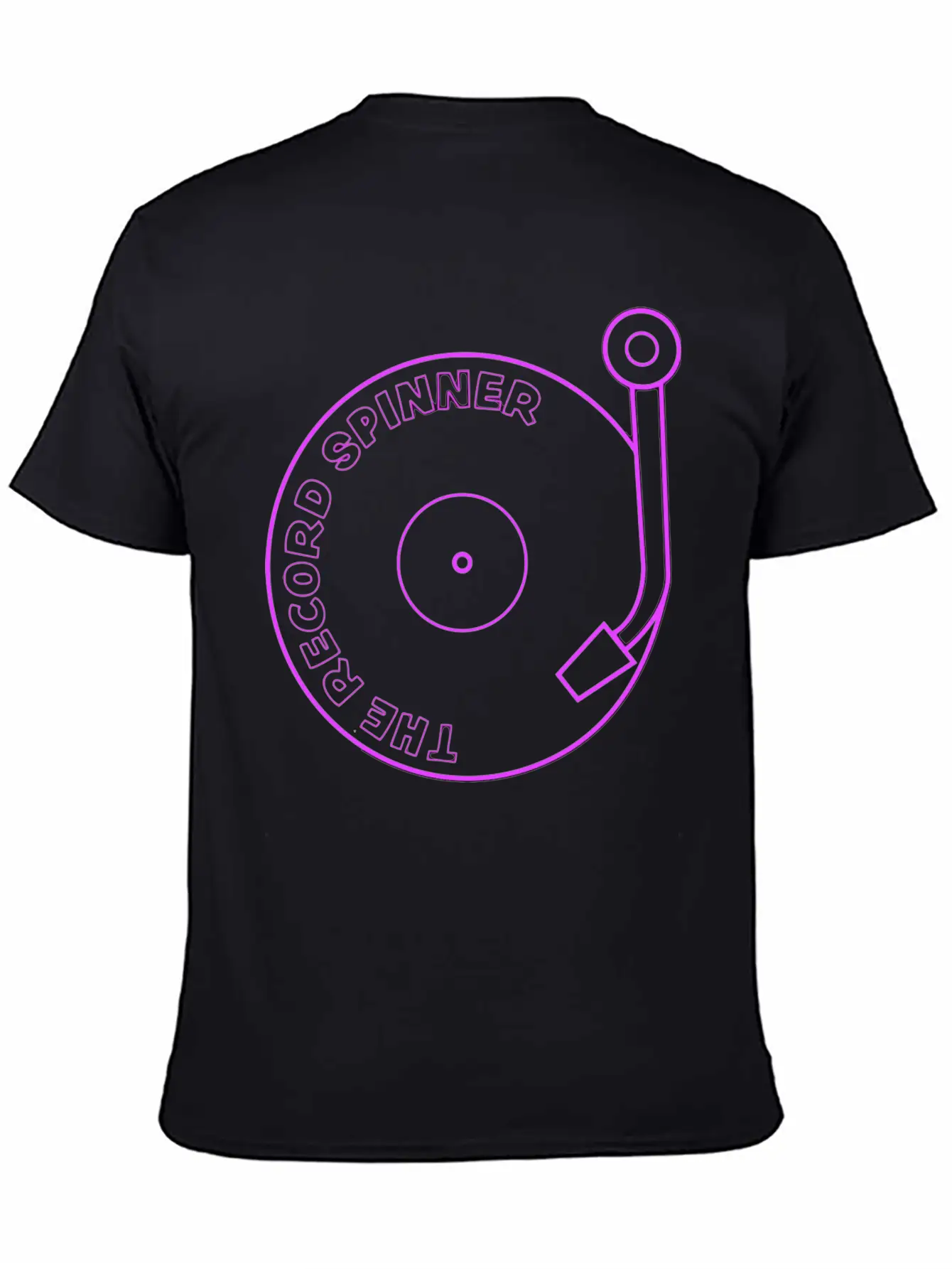 Neon Sign Casual Graphic T-Shirt – Simple And Comfortable Daily Wear