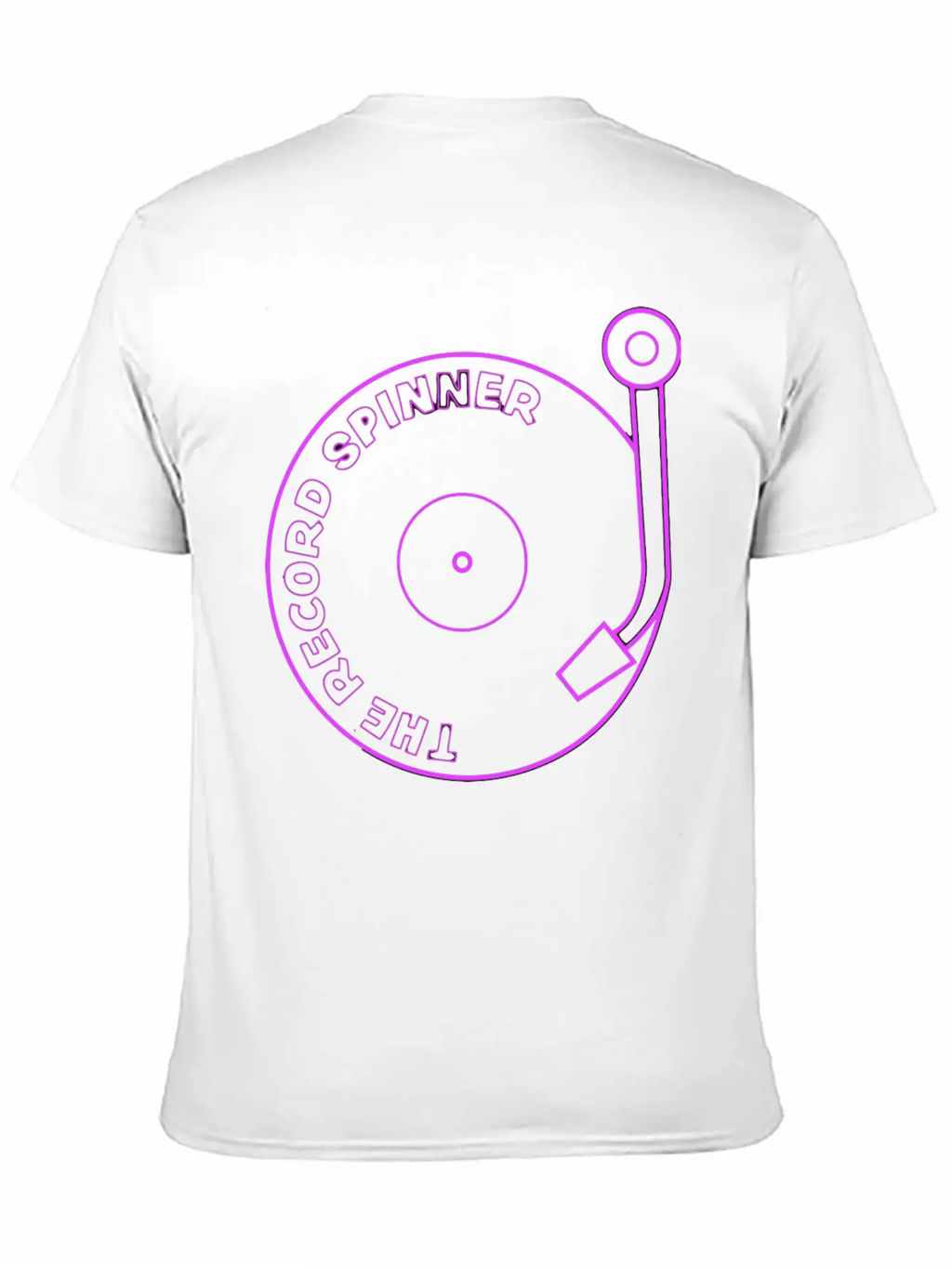 Neon Sign Casual Graphic T-Shirt – Simple And Comfortable Daily Wear