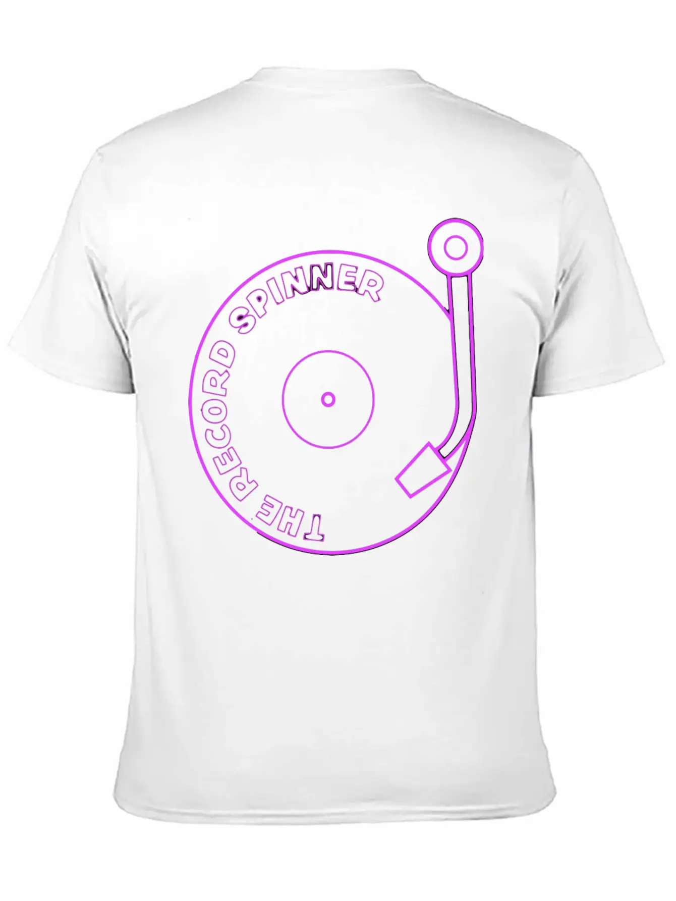 Neon Sign Casual Graphic T-Shirt – Simple And Comfortable Daily Wear