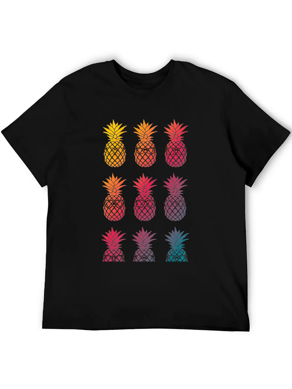 Nerd Pineapple Unisex Casual T-Shirt – Clean Design For Daily Comfort