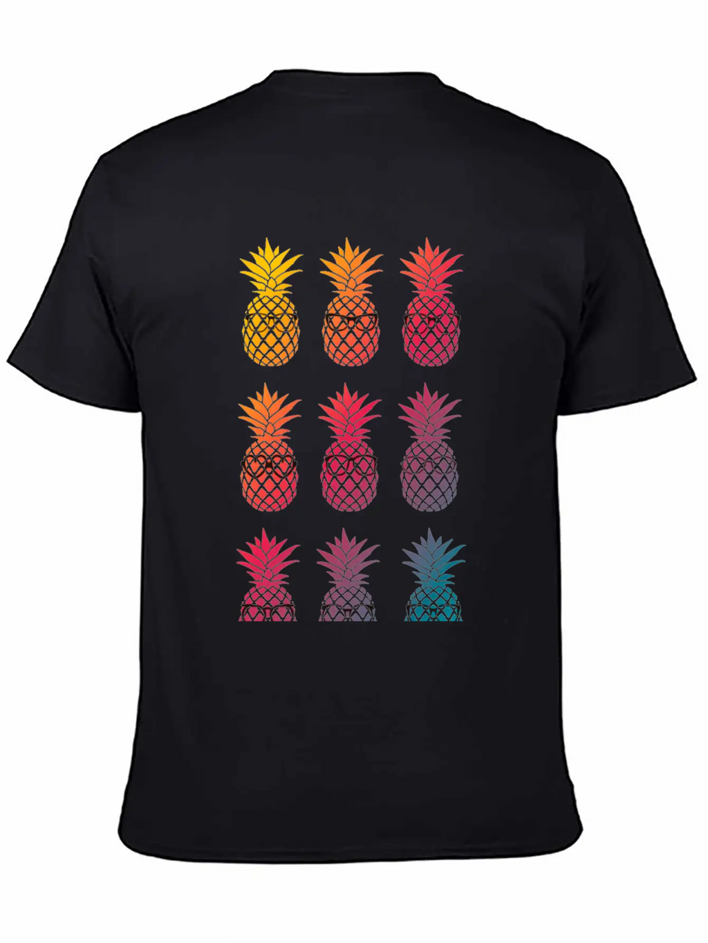 Nerd Pineapple Unisex Casual T-Shirt – Clean Design For Daily Comfort
