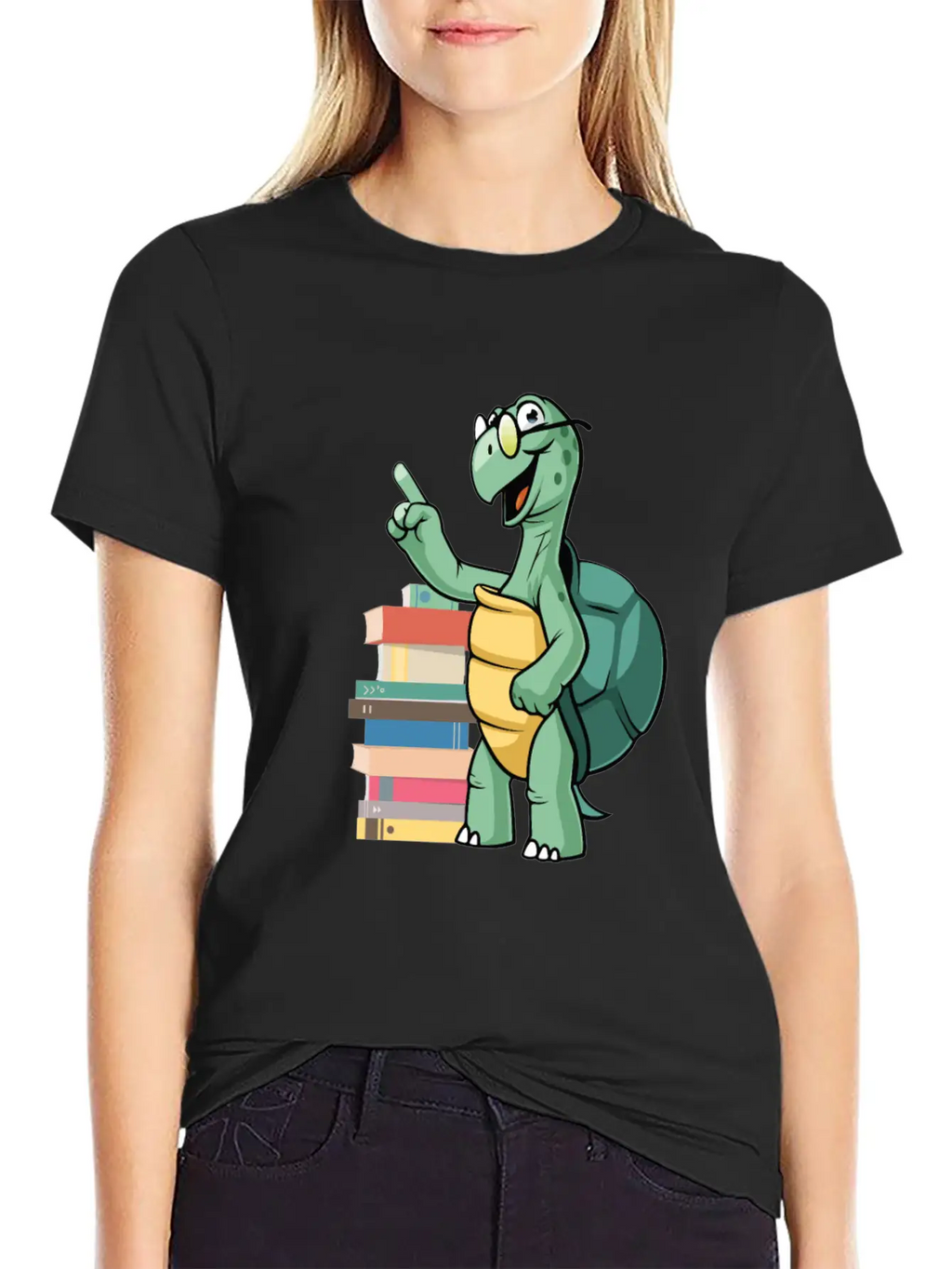 Nerd Turtle Breathable Soft Cotton T-Shirt – Timeless Casual Look
