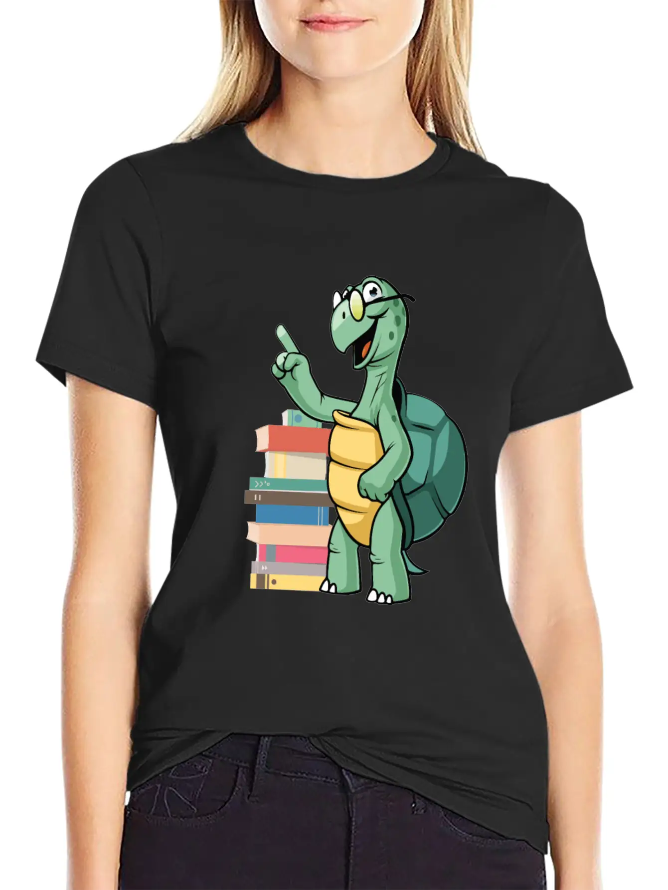 Nerd Turtle Breathable Soft Cotton T-Shirt – Timeless Casual Look