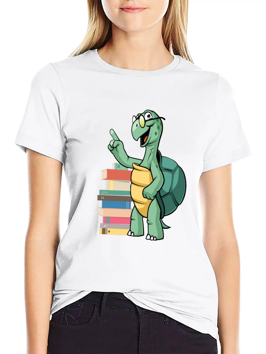 Nerd Turtle Breathable Soft Cotton T-Shirt – Timeless Casual Look
