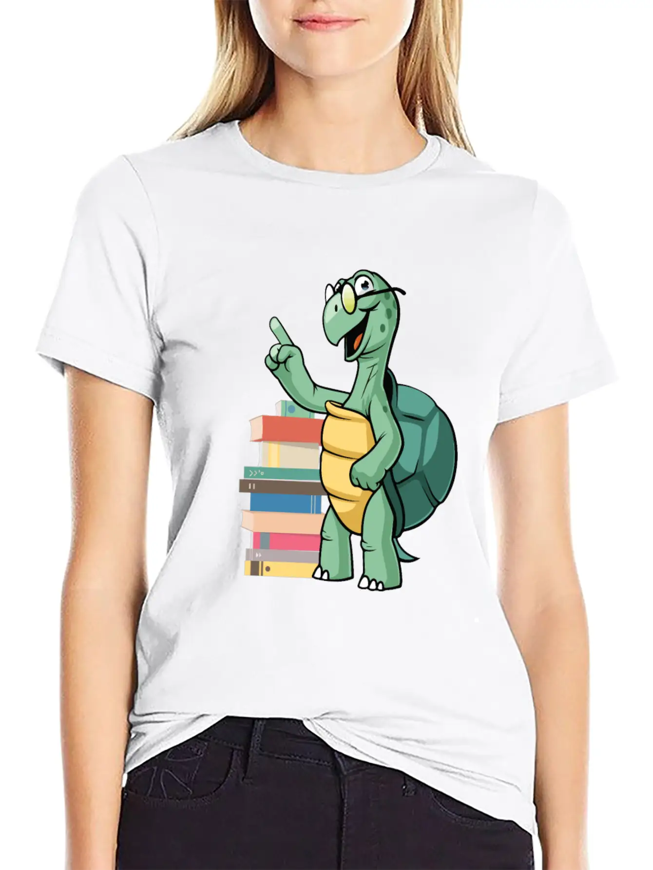 Nerd Turtle Breathable Soft Cotton T-Shirt – Timeless Casual Look