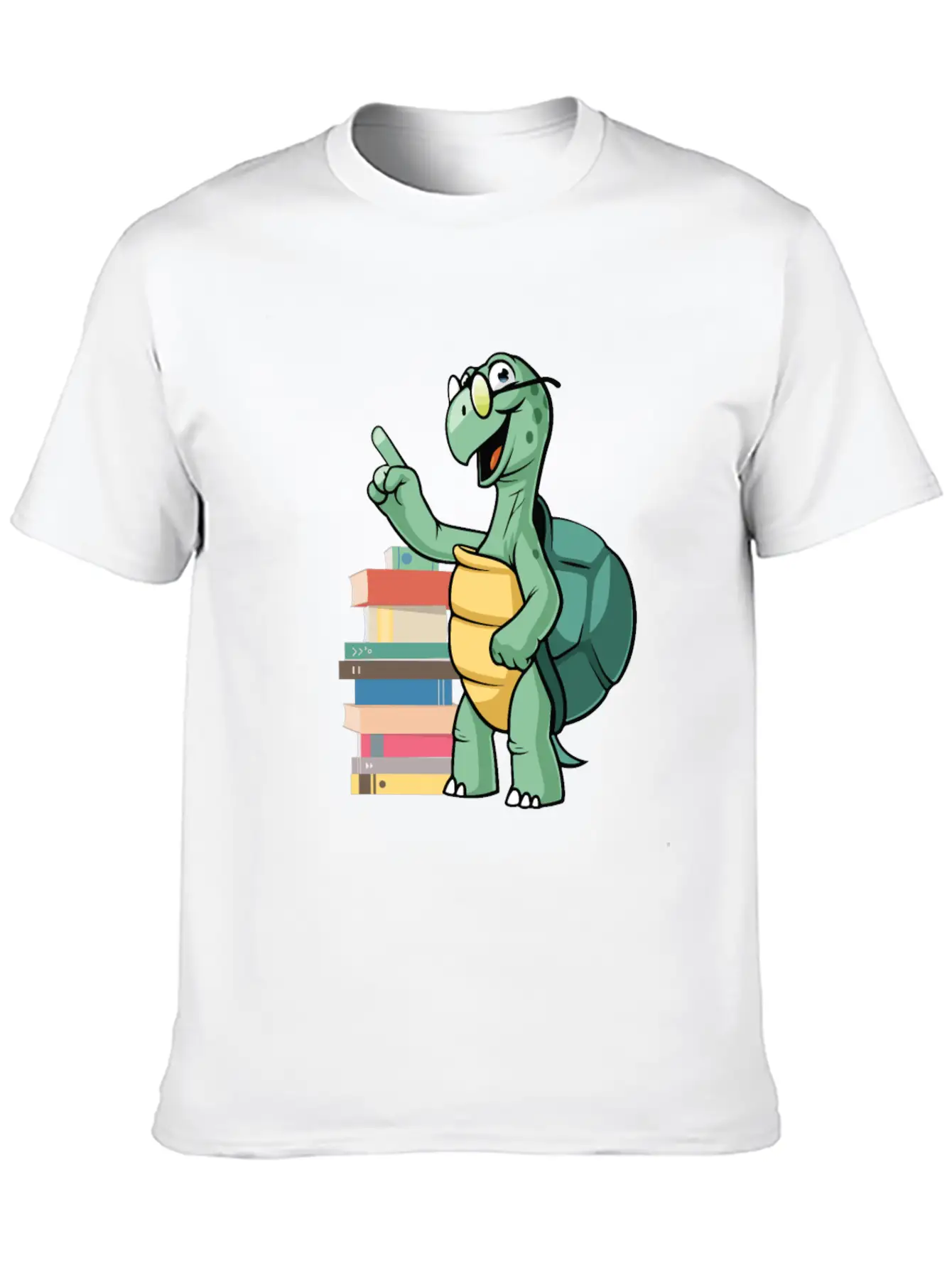 Nerd Turtle Breathable Soft Cotton T-Shirt – Timeless Casual Look