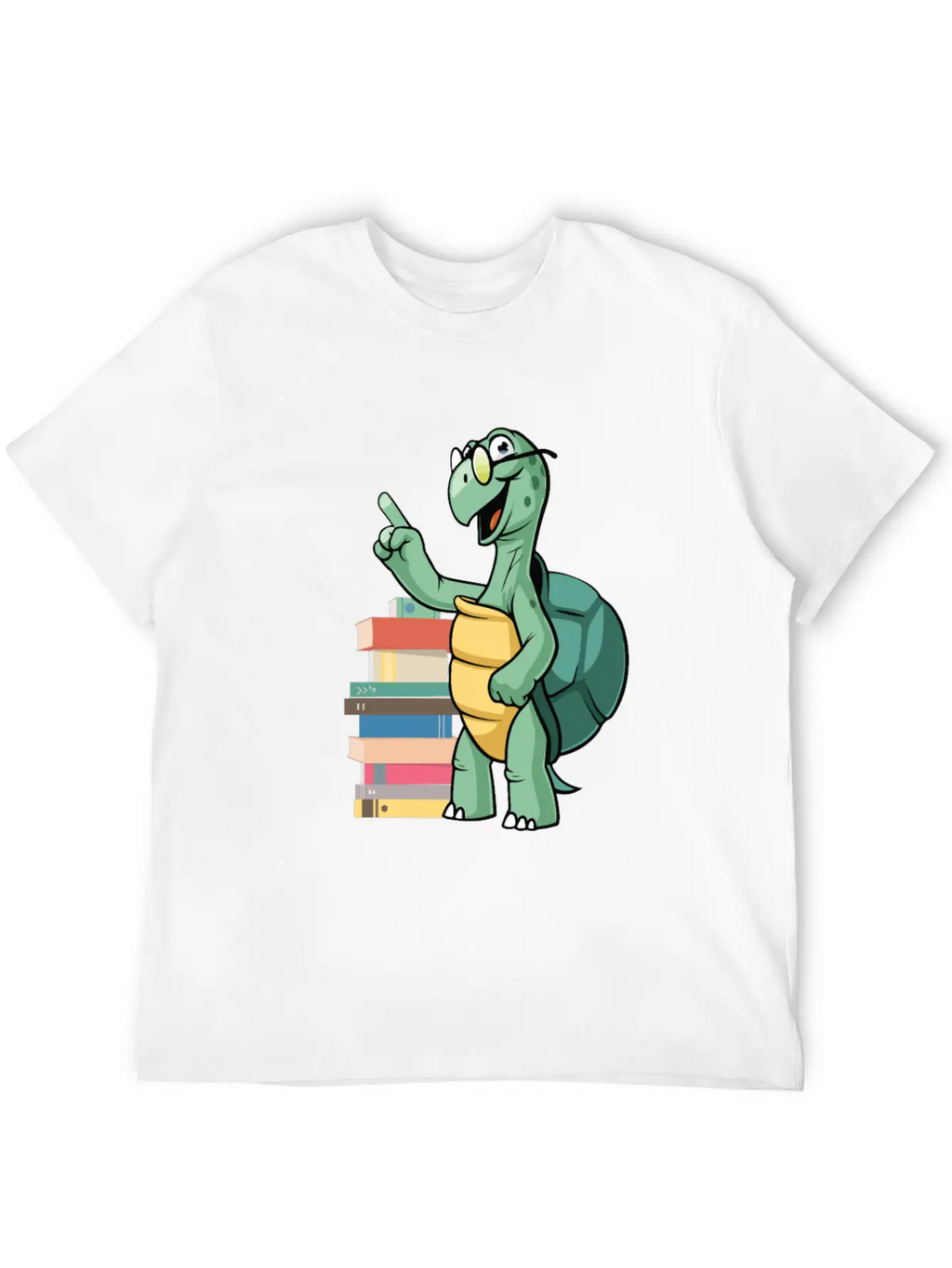 Nerd Turtle Breathable Soft Cotton T-Shirt – Timeless Casual Look