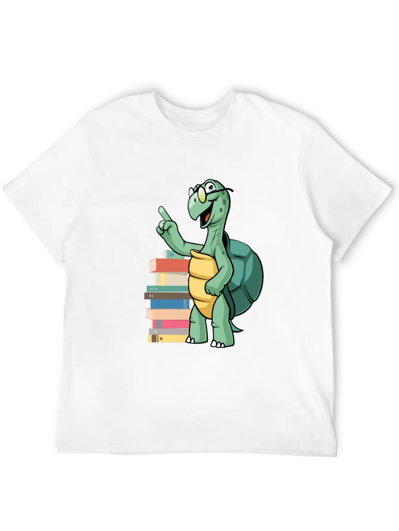 Nerd Turtle Breathable Soft Cotton T-Shirt – Timeless Casual Look