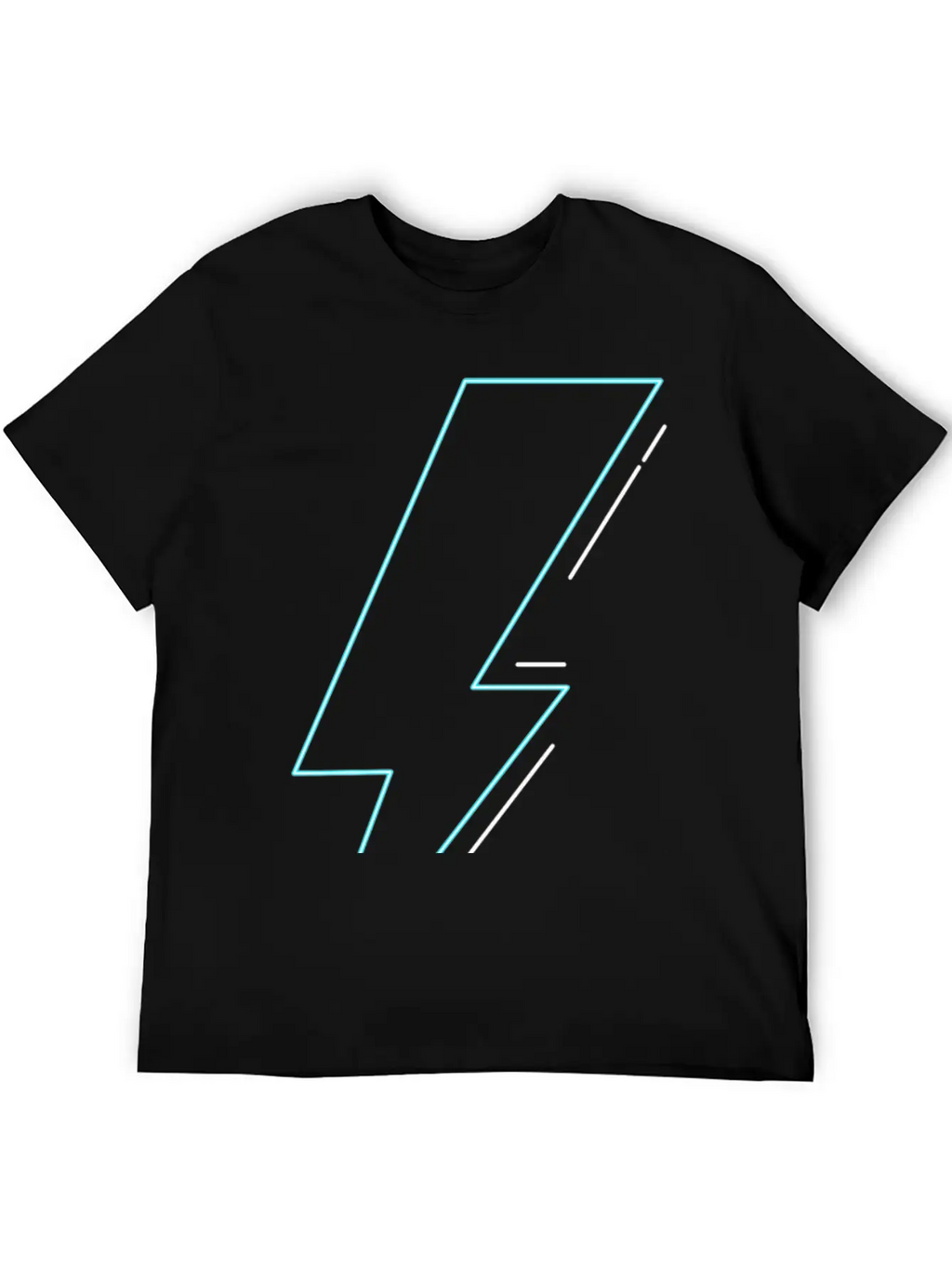 Nerdy Blue Thunder Stylish Everyday T-Shirt – Unisex Basic Cotton Tee