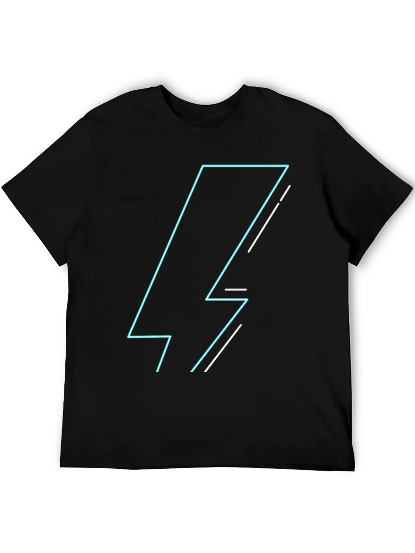 Nerdy Blue Thunder Stylish Everyday T-Shirt – Unisex Basic Cotton Tee