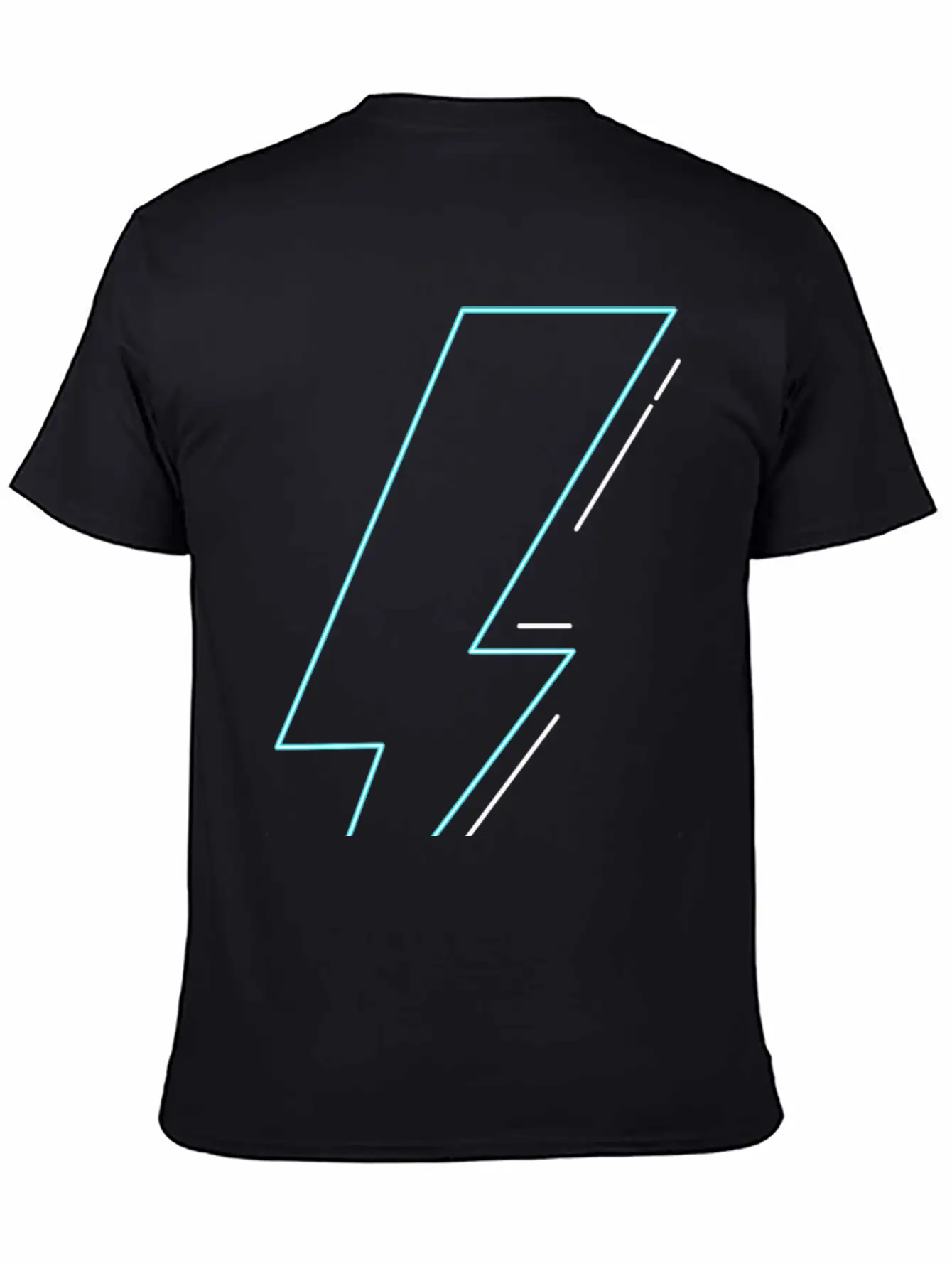 Nerdy Blue Thunder Stylish Everyday T-Shirt – Unisex Basic Cotton Tee