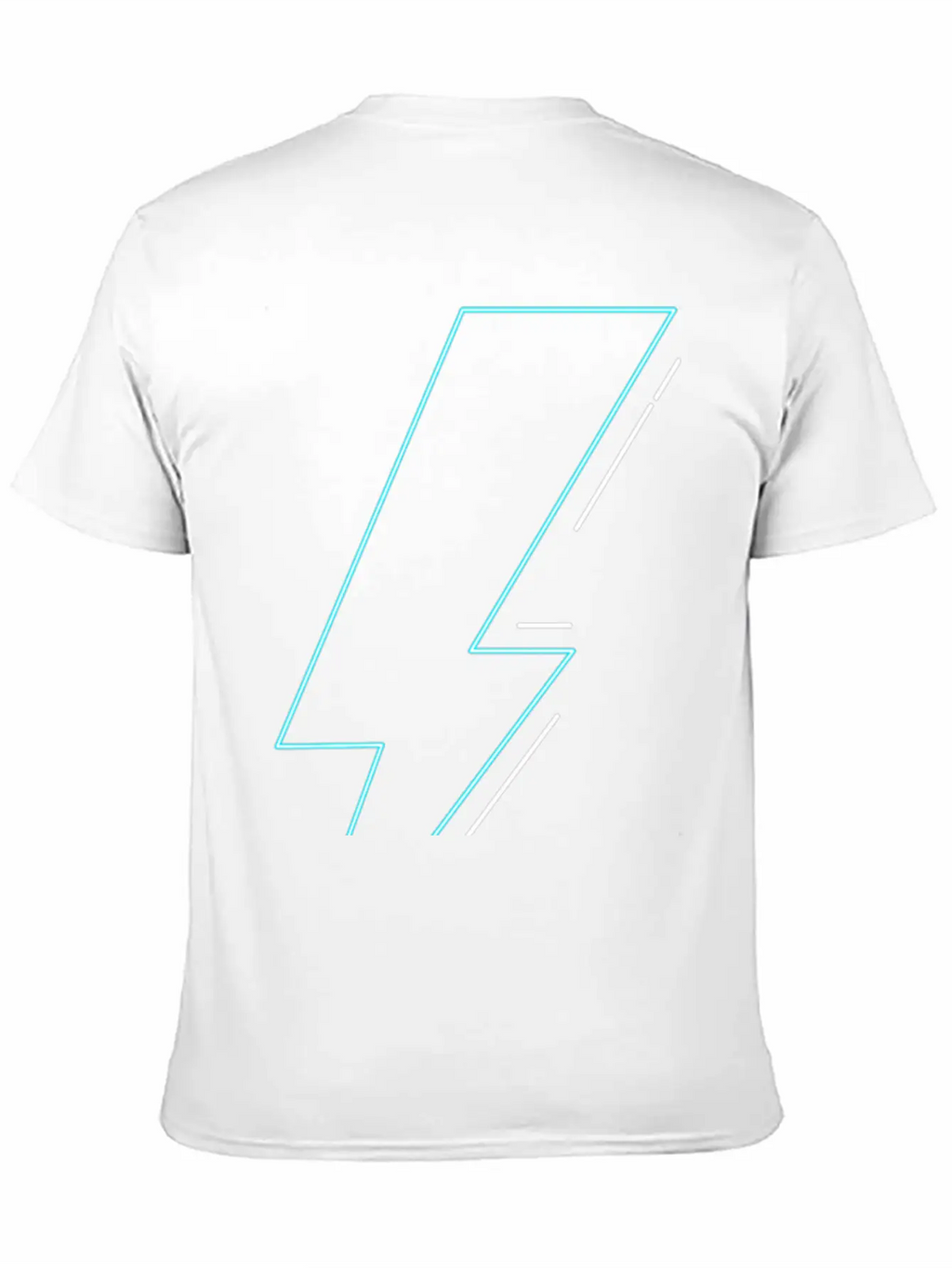 Nerdy Blue Thunder Stylish Everyday T-Shirt – Unisex Basic Cotton Tee