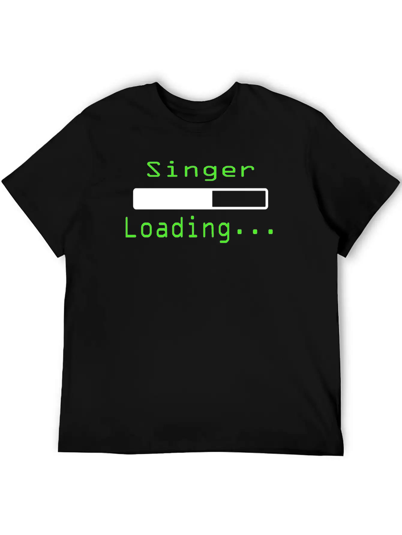 Nerdy Singer Tshirt Unisex Short Sleeve Soft Cotton T-Shirt – Casual Everyday Wear