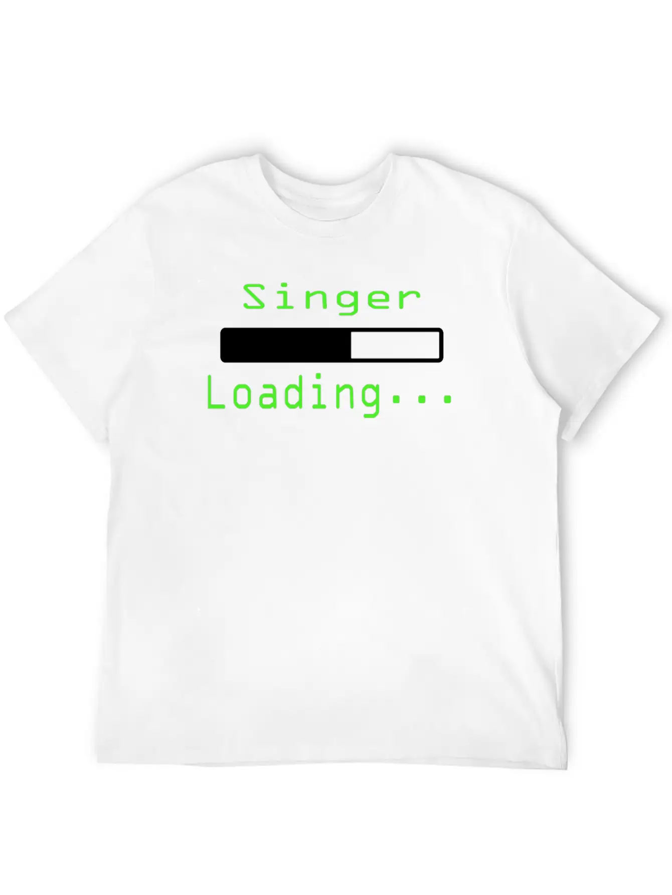 Nerdy Singer Tshirt Unisex Short Sleeve Soft Cotton T-Shirt – Casual Everyday Wear
