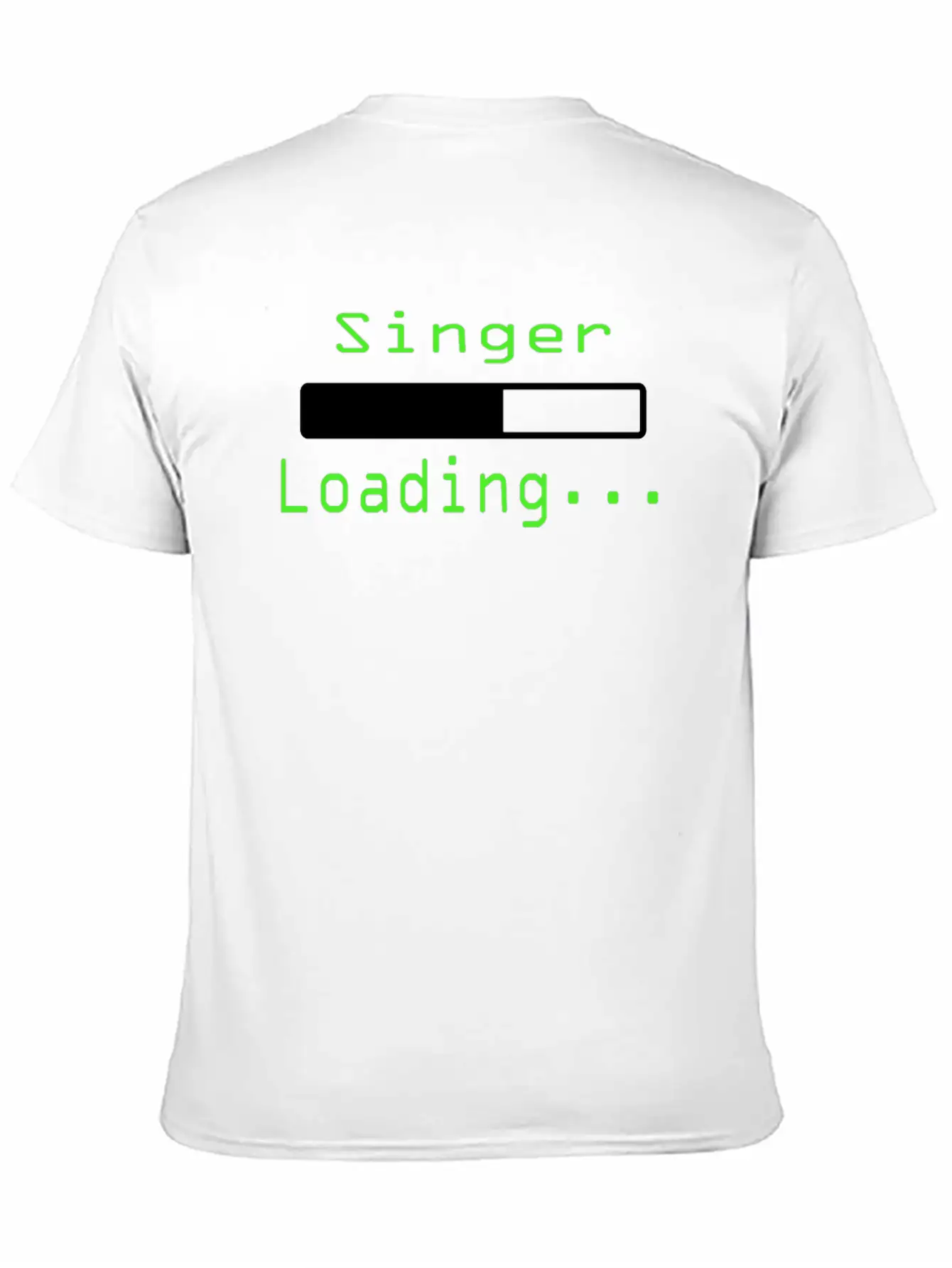 Nerdy Singer Tshirt Unisex Short Sleeve Soft Cotton T-Shirt – Casual Everyday Wear