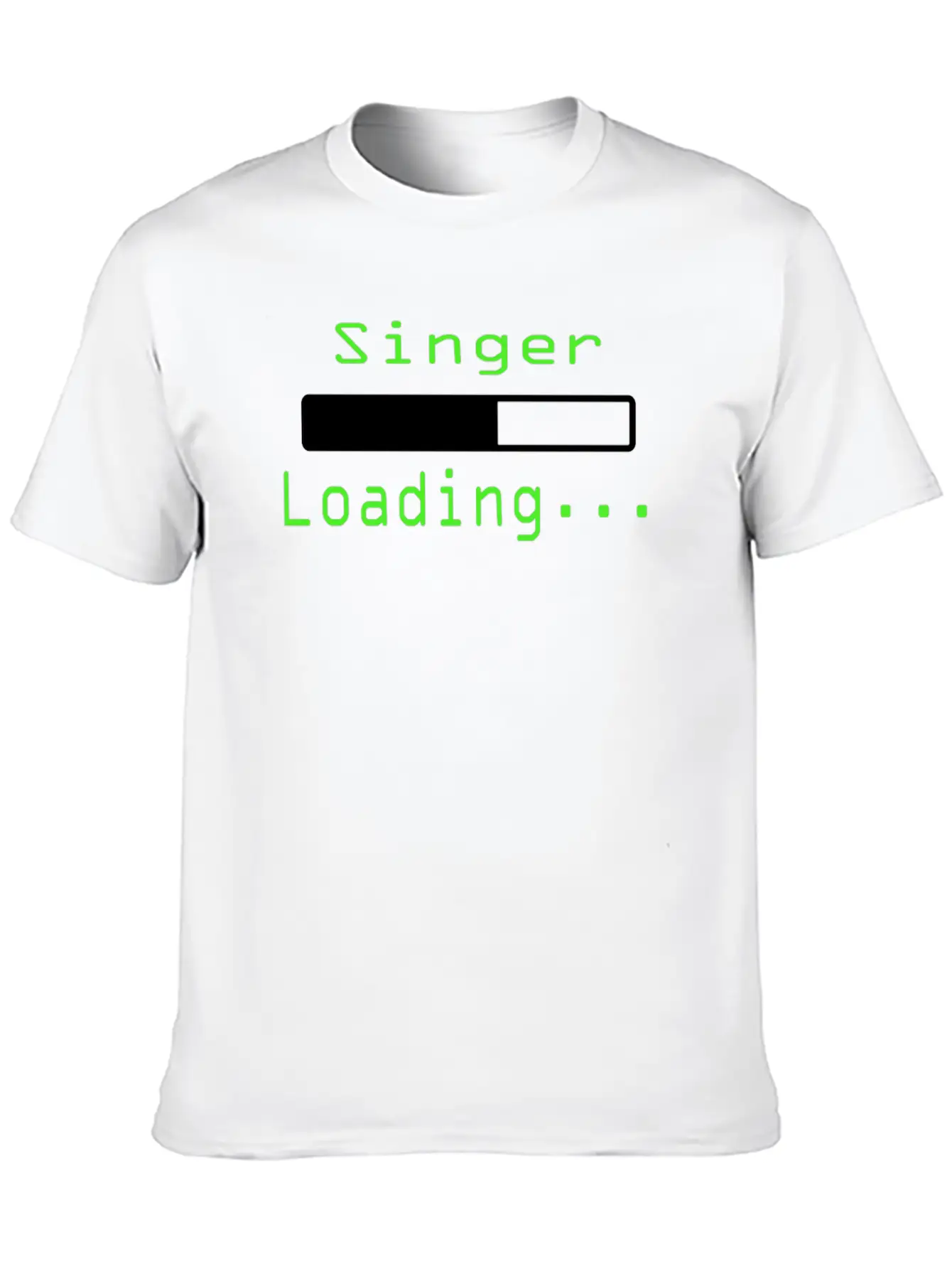 Nerdy Singer Tshirt Unisex Short Sleeve Soft Cotton T-Shirt – Casual Everyday Wear