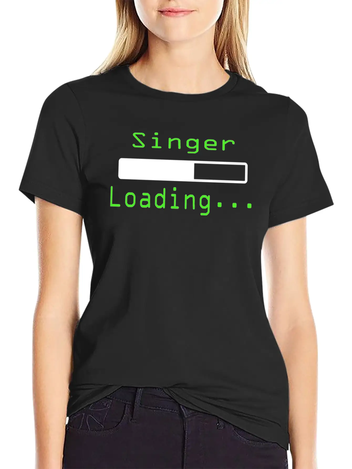 Nerdy Singer Tshirt Unisex Short Sleeve Soft Cotton T-Shirt – Casual Everyday Wear