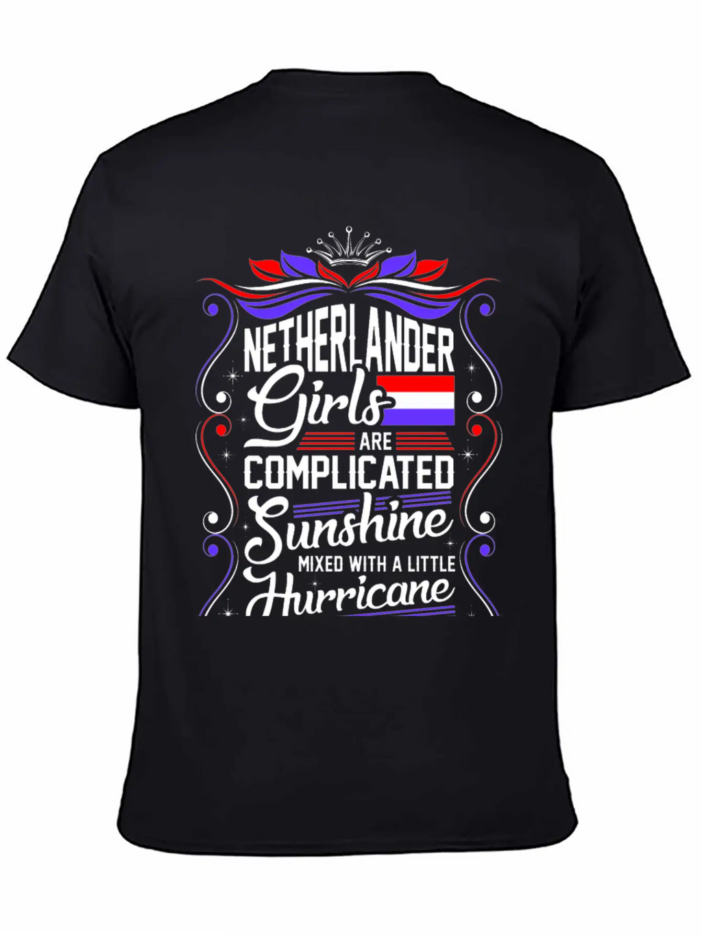Netherlander Girls Are Completed Sunshine Essential Cotton Tee For Daily Outfits – Unisex Style