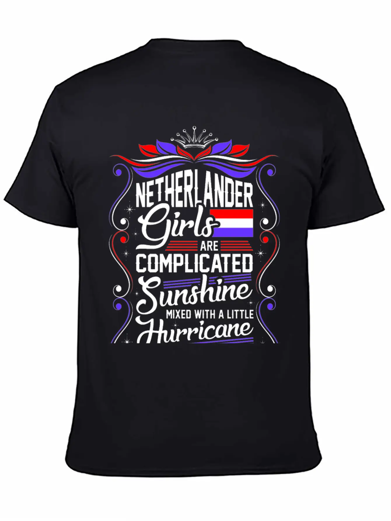 Netherlander Girls Are Completed Sunshine Essential Cotton Tee For Daily Outfits – Unisex Style
