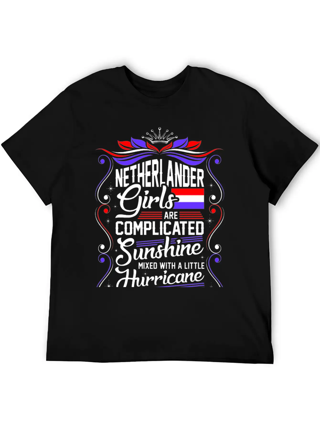 Netherlander Girls Are Completed Sunshine Essential Cotton Tee For Daily Outfits – Unisex Style