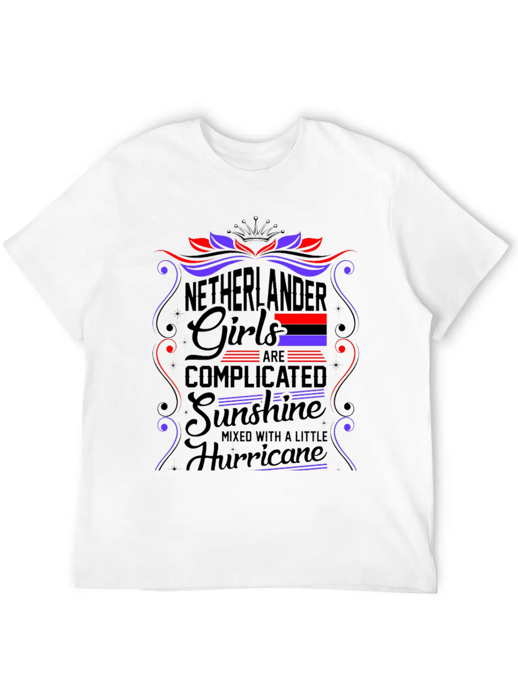 Netherlander Girls Are Completed Sunshine Essential Cotton Tee For Daily Outfits – Unisex Style
