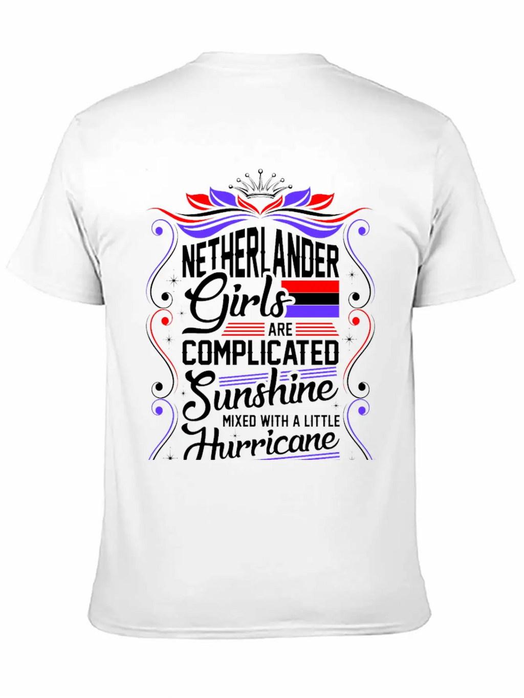 Netherlander Girls Are Completed Sunshine Essential Cotton Tee For Daily Outfits – Unisex Style
