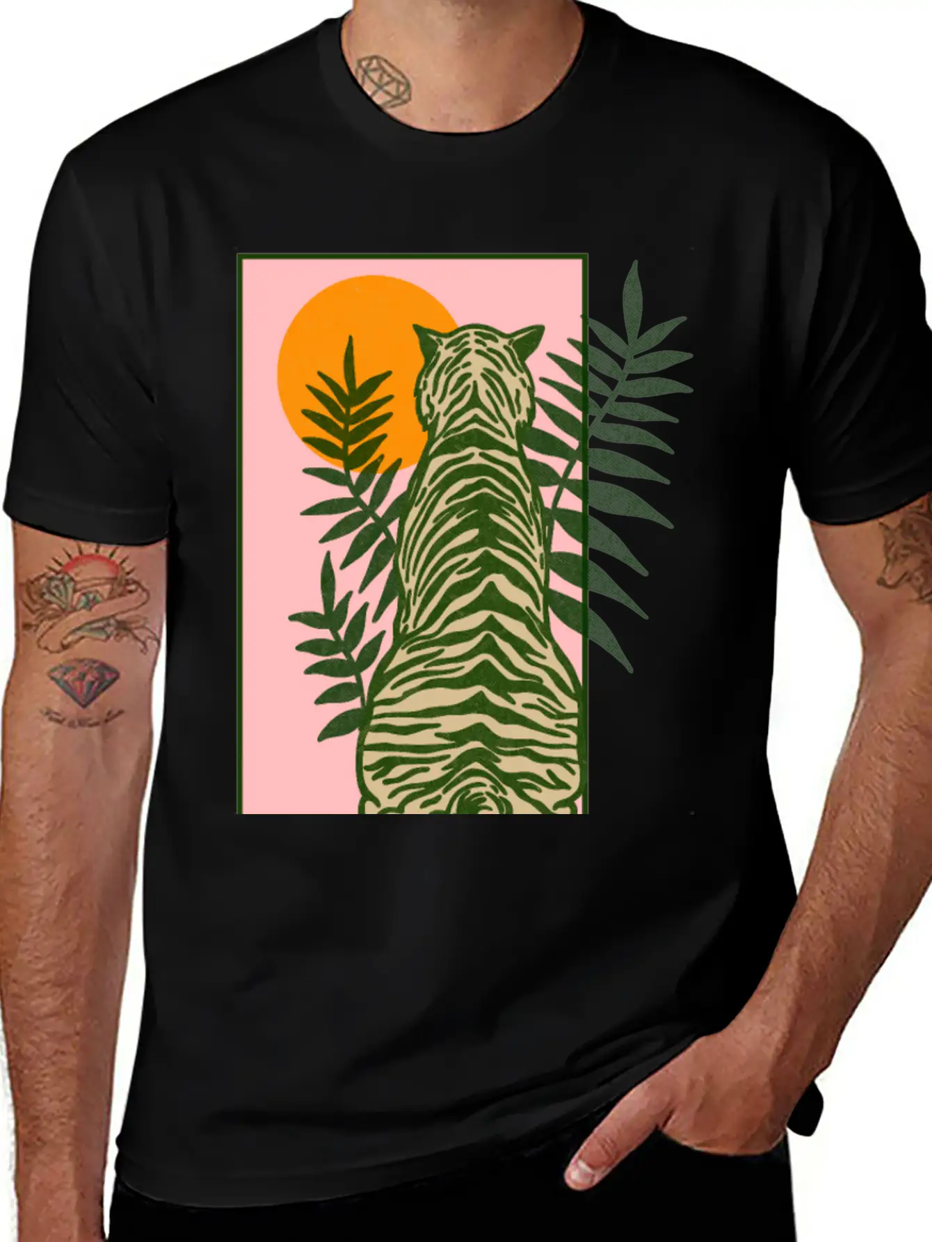 Neue Minimal Tiger Essential Cotton Tee For Daily Outfits – Unisex Style