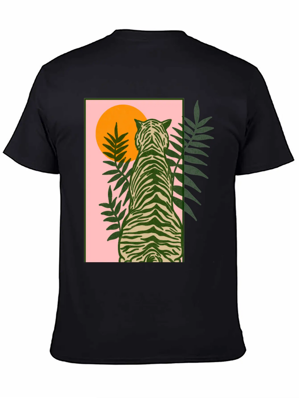 Neue Minimal Tiger Essential Cotton Tee For Daily Outfits – Unisex Style