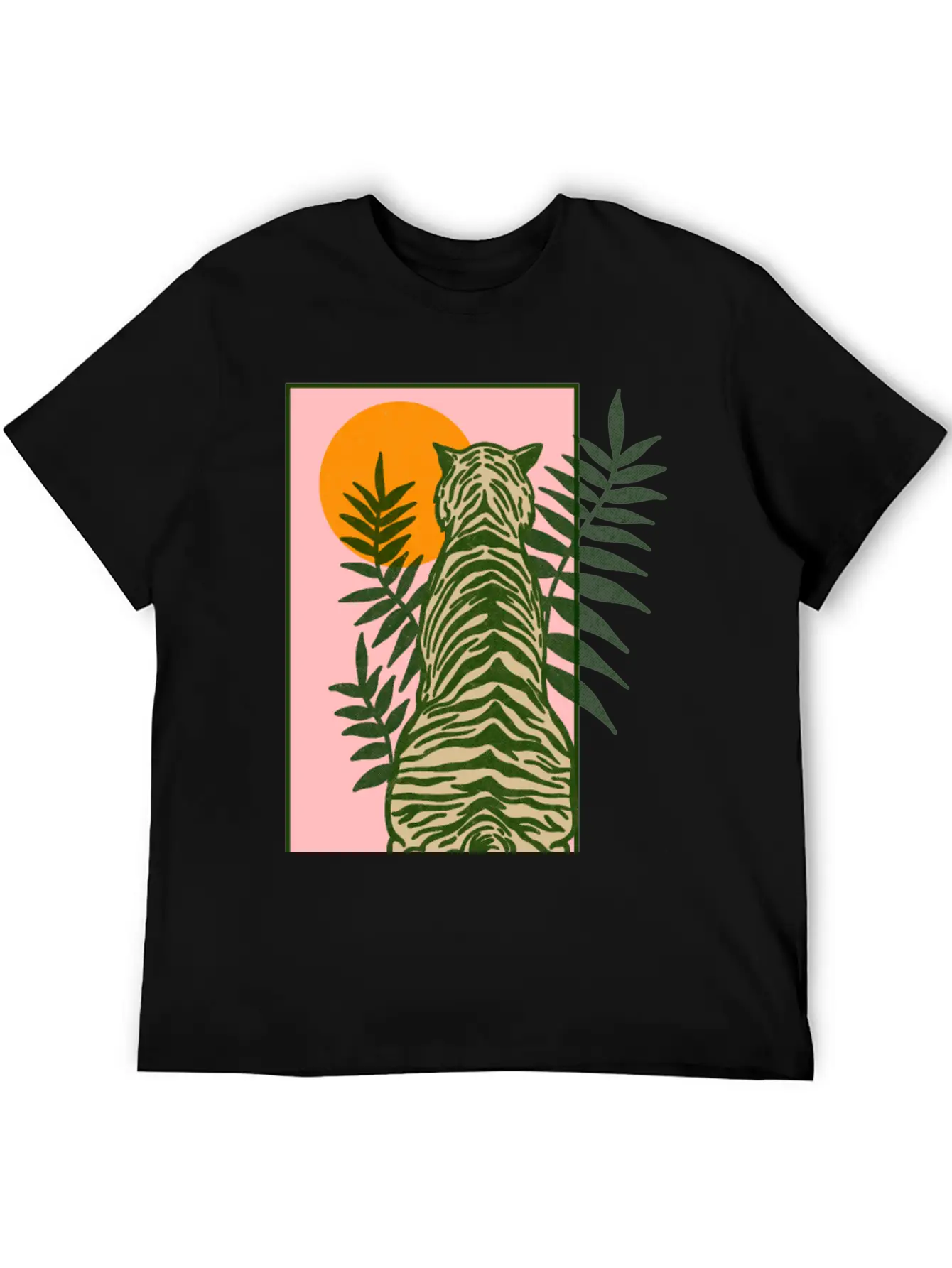 Neue Minimal Tiger Essential Cotton Tee For Daily Outfits – Unisex Style