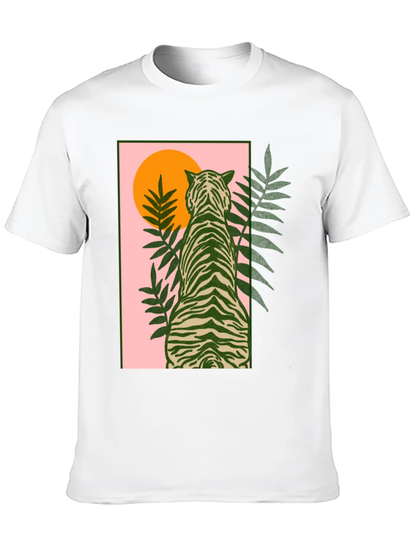 Neue Minimal Tiger Essential Cotton Tee For Daily Outfits – Unisex Style