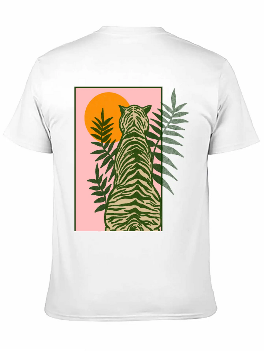 Neue Minimal Tiger Essential Cotton Tee For Daily Outfits – Unisex Style