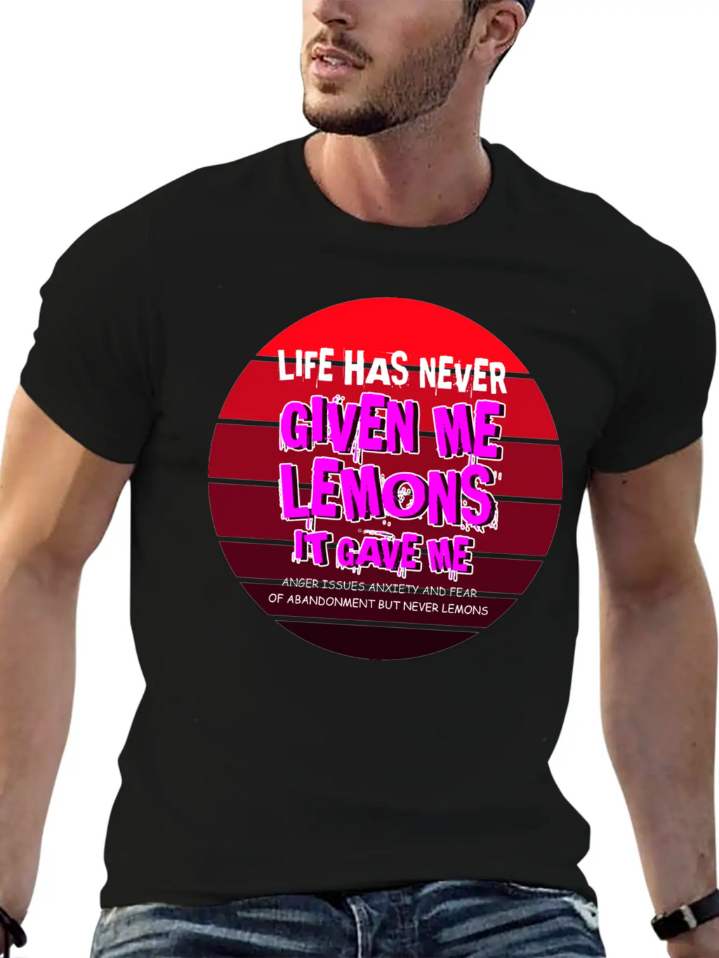 Never Gave Lemons Sad And Depressed Gift Unisex Casual T-Shirt – Clean Design For Daily Comfort