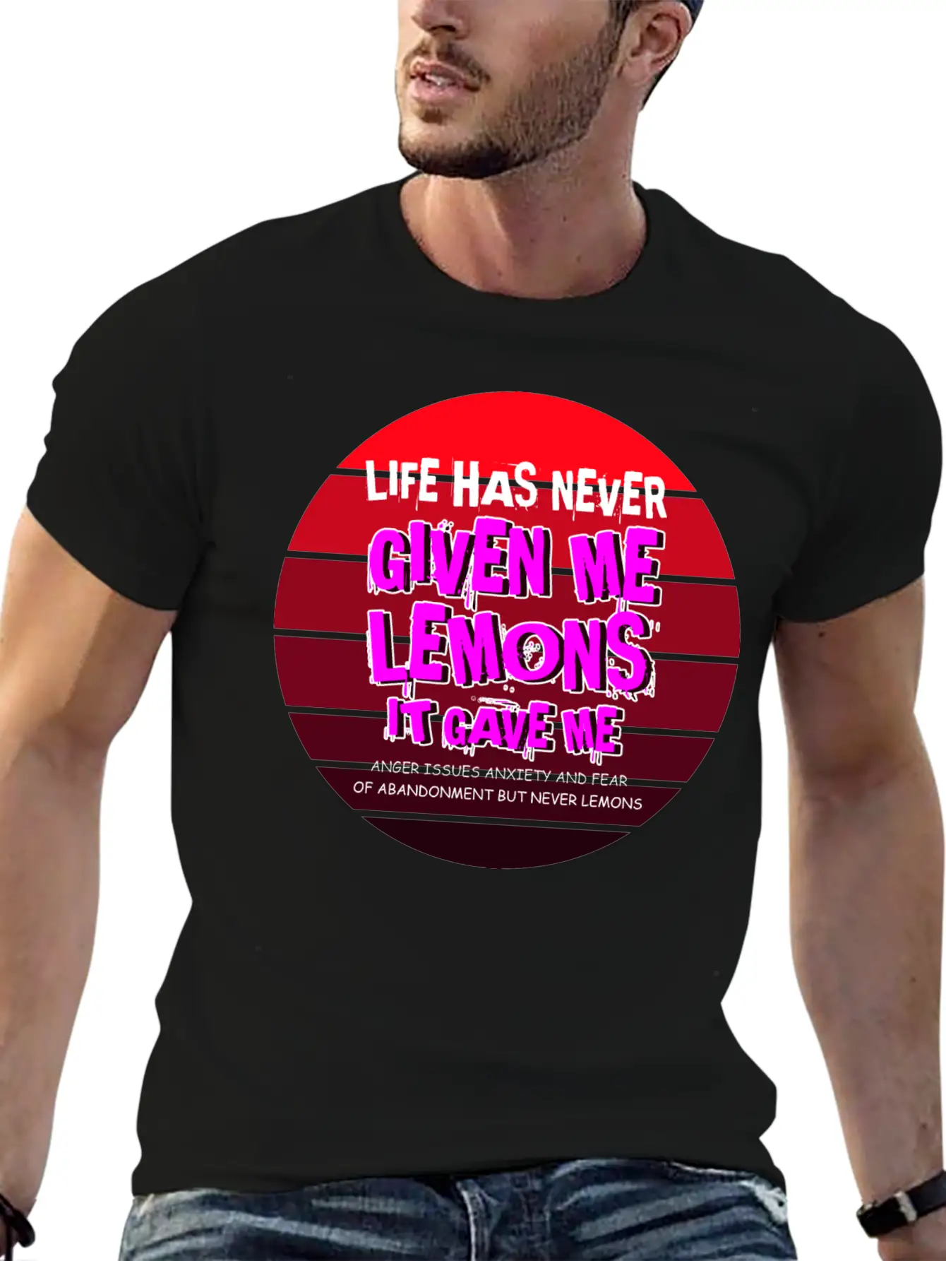 Never Gave Lemons Sad And Depressed Gift Unisex Casual T-Shirt – Clean Design For Daily Comfort