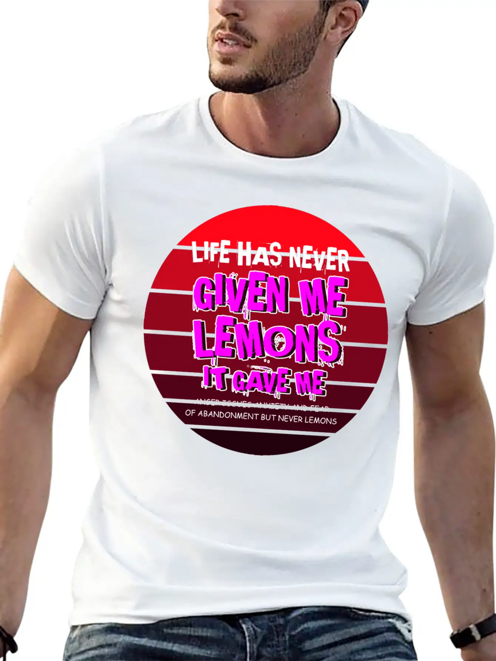 Never Gave Lemons Sad And Depressed Gift Unisex Casual T-Shirt – Clean Design For Daily Comfort
