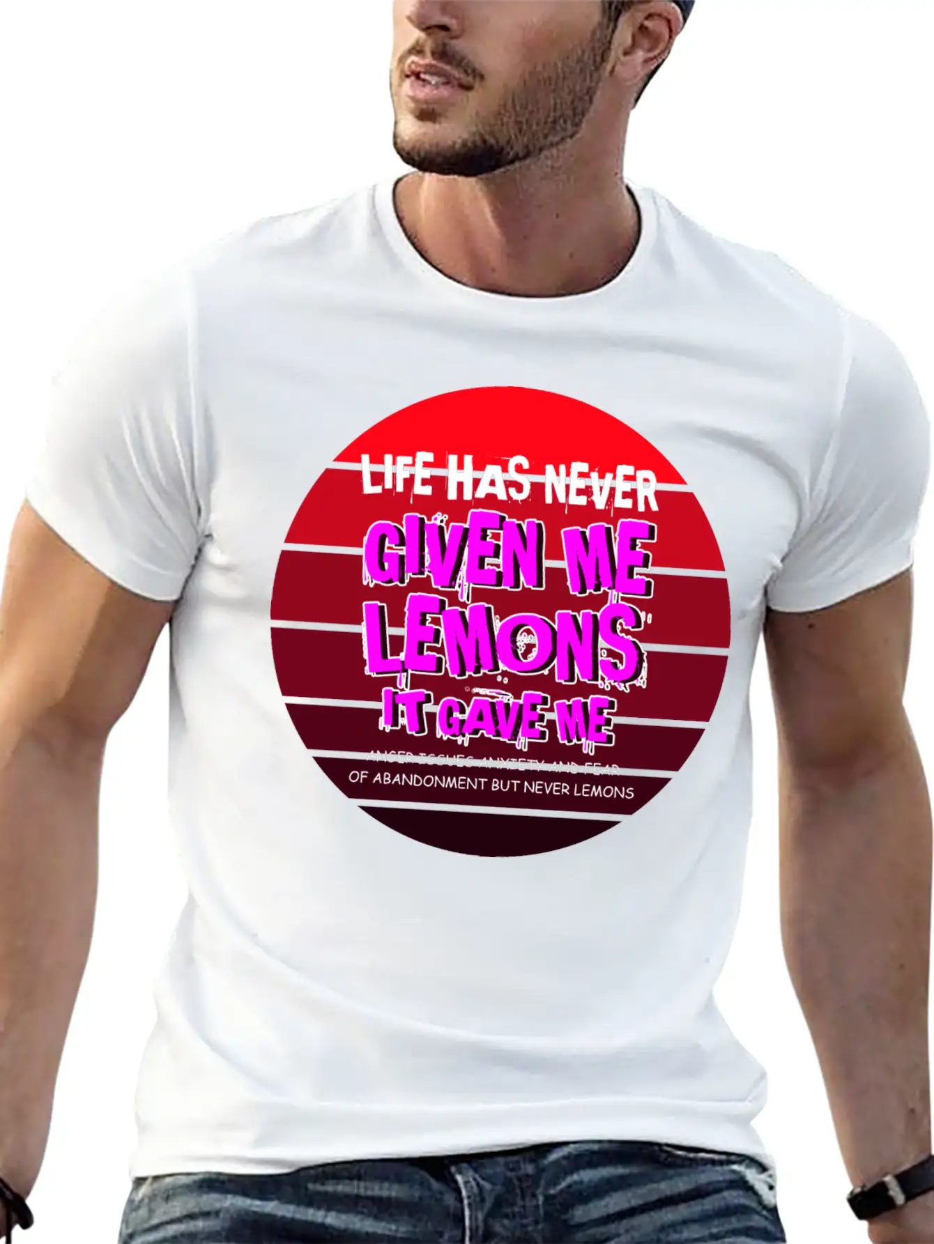 Never Gave Lemons Sad And Depressed Gift Unisex Casual T-Shirt – Clean Design For Daily Comfort