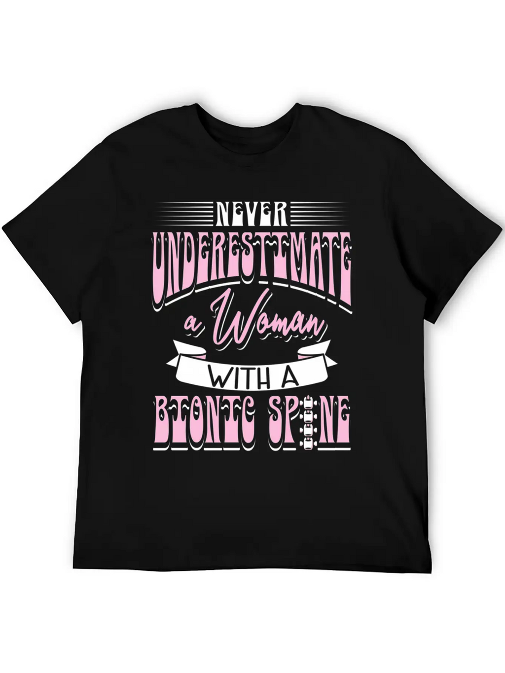 Never Underestimate A Wo With A Bio Stylish Everyday T-Shirt – Unisex Basic Cotton Tee