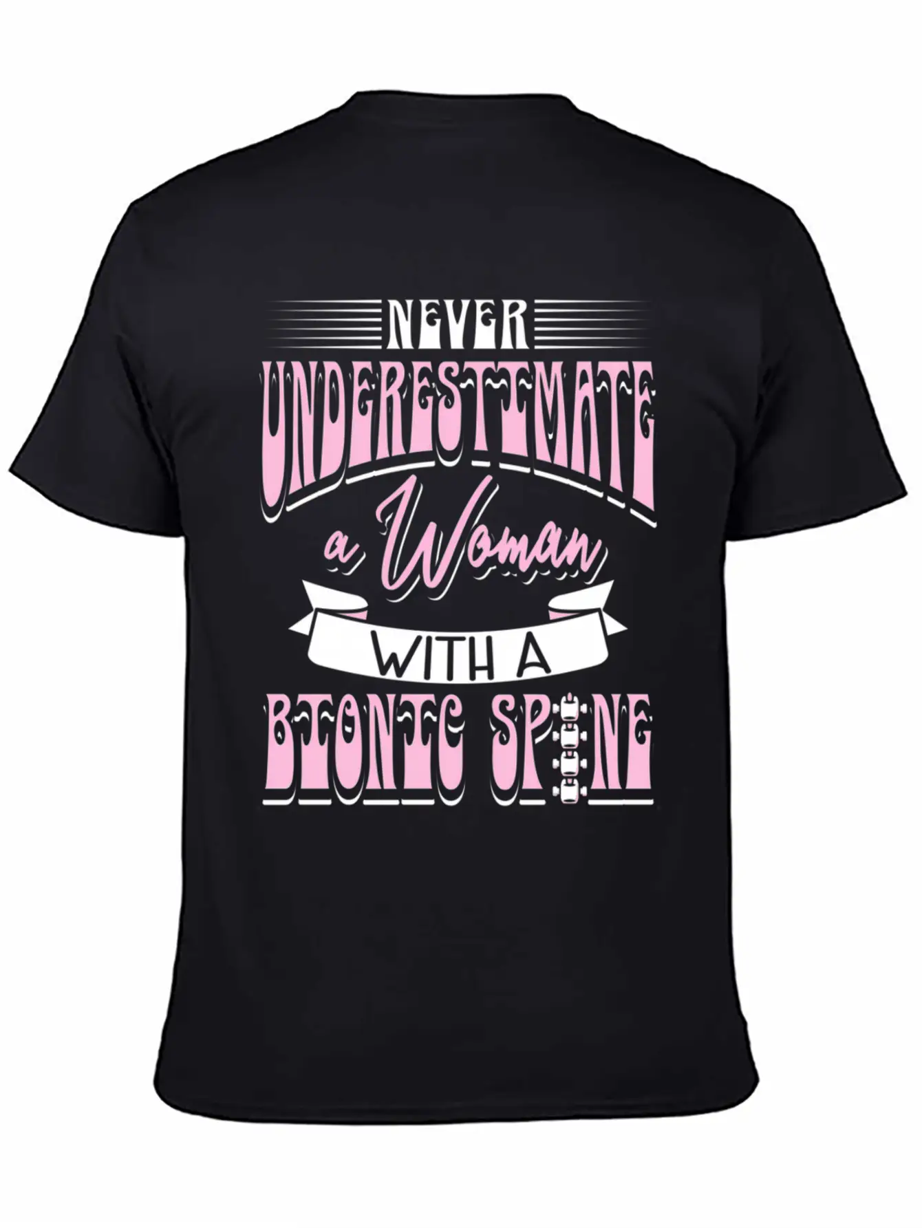 Never Underestimate A Wo With A Bio Stylish Everyday T-Shirt – Unisex Basic Cotton Tee