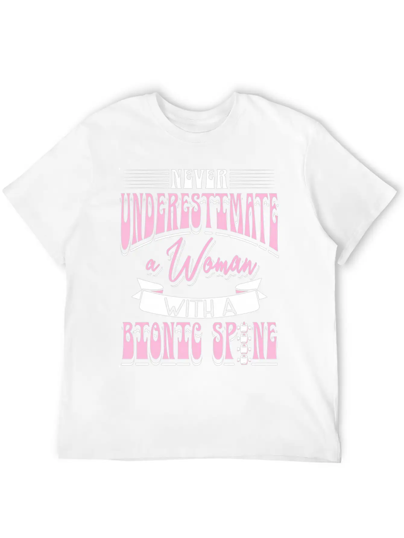 Never Underestimate A Wo With A Bio Stylish Everyday T-Shirt – Unisex Basic Cotton Tee