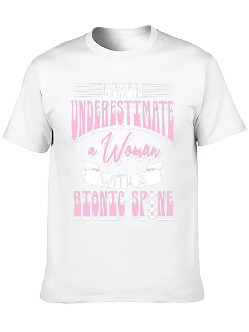 Never Underestimate A Wo With A Bio Stylish Everyday T-Shirt – Unisex Basic Cotton Tee