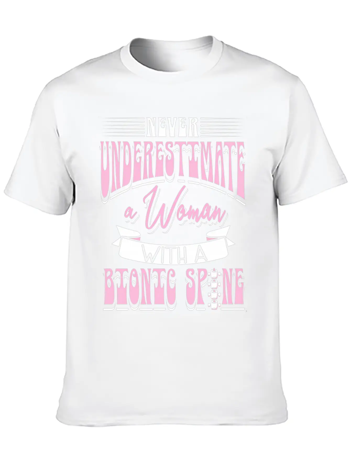 Never Underestimate A Wo With A Bio Stylish Everyday T-Shirt – Unisex Basic Cotton Tee