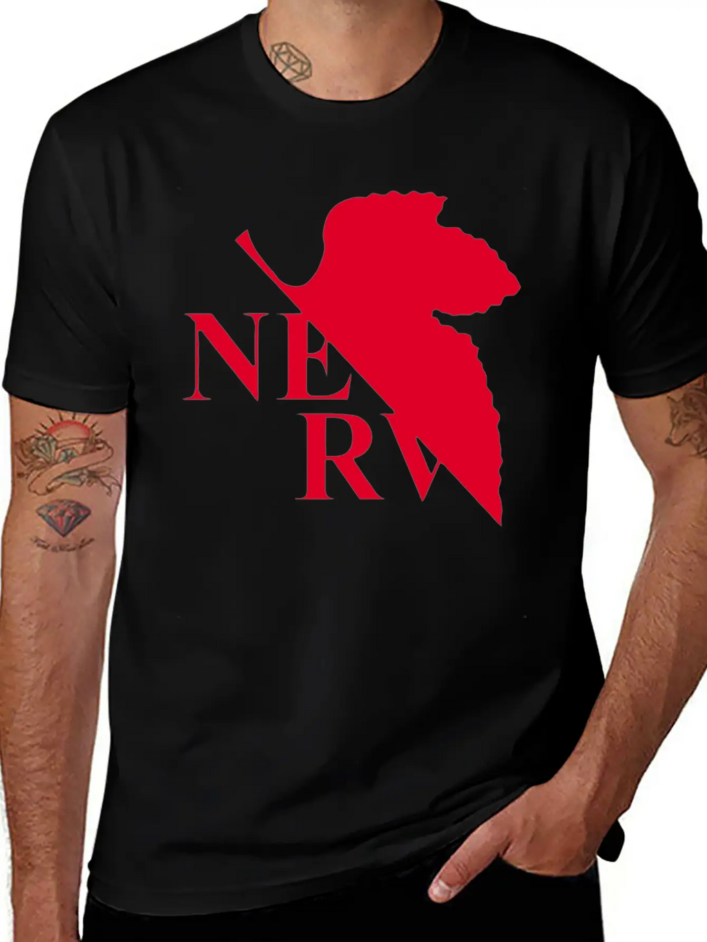 New Design Neon Genesis Evangelion Nerv Breathable Soft Cotton T-Shirt – Timeless Casual Look
