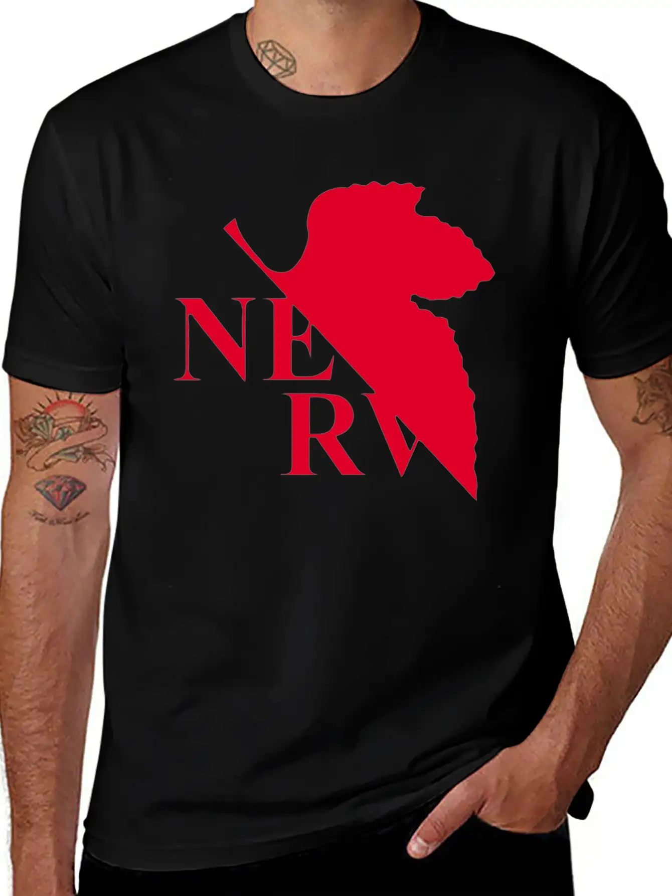 New Design Neon Genesis Evangelion Nerv Breathable Soft Cotton T-Shirt – Timeless Casual Look
