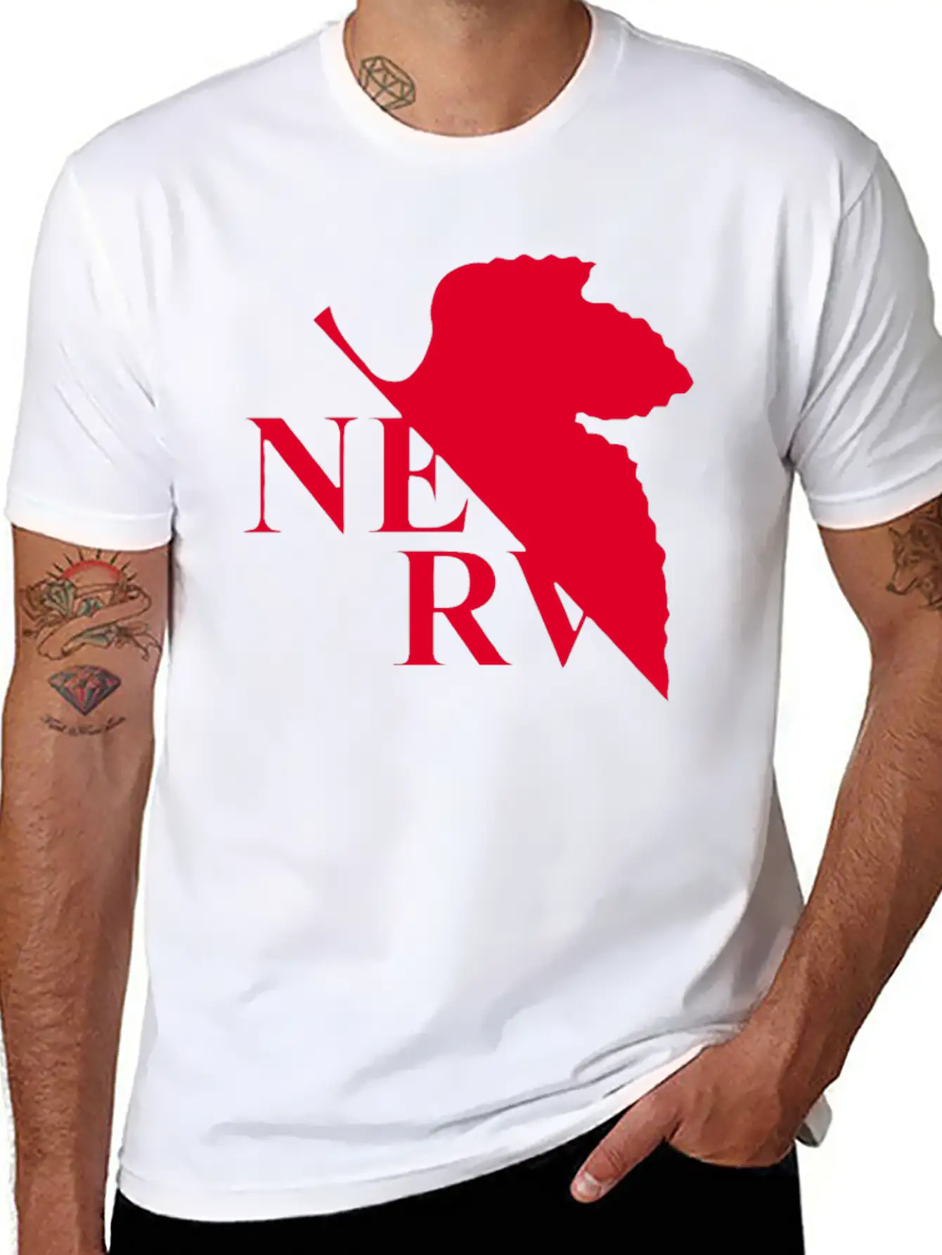 New Design Neon Genesis Evangelion Nerv Breathable Soft Cotton T-Shirt – Timeless Casual Look