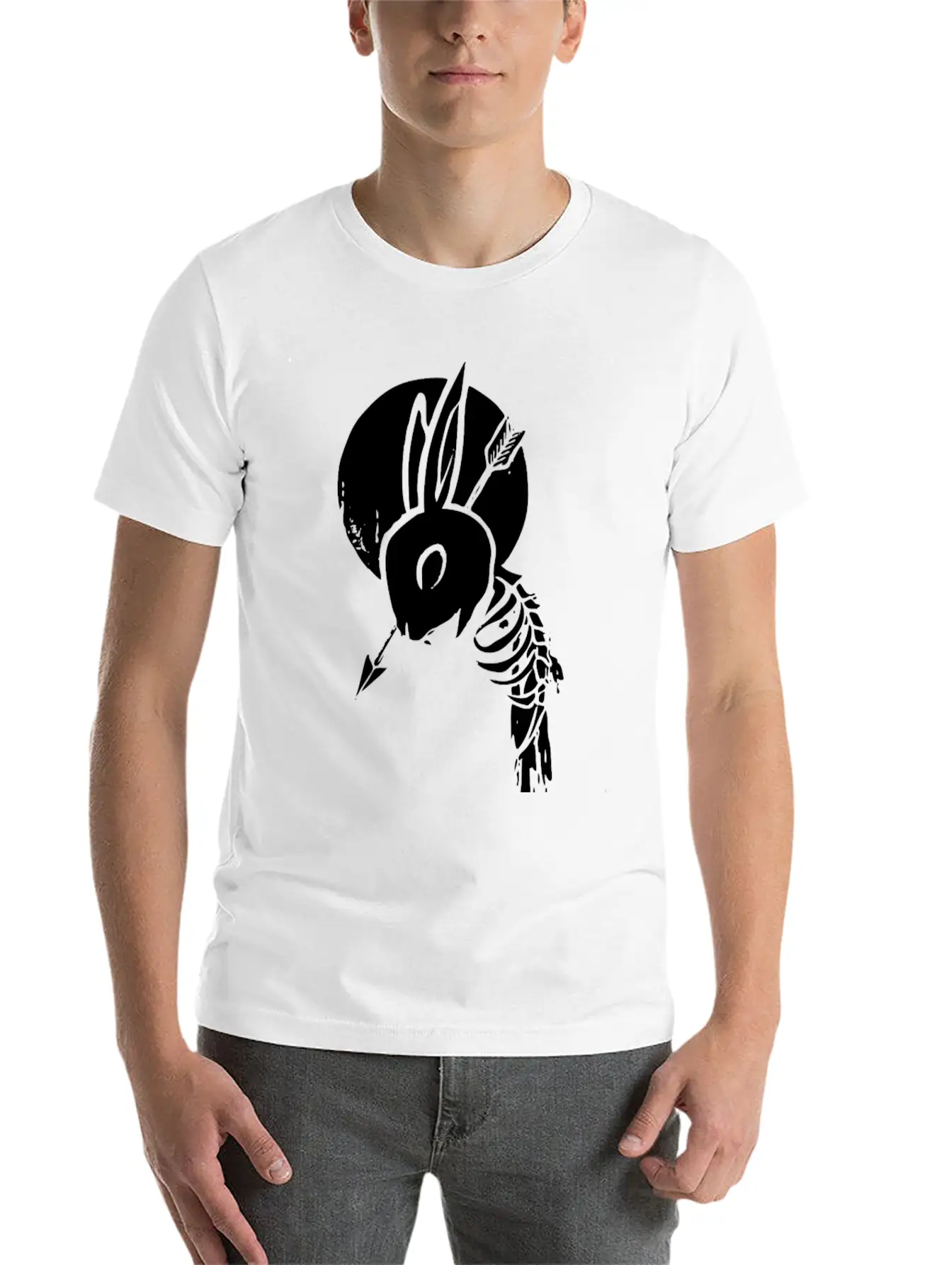 New Design Rabbit Roadkill Best Seller Casual Graphic T-Shirt – Simple And Comfortable Daily Wear