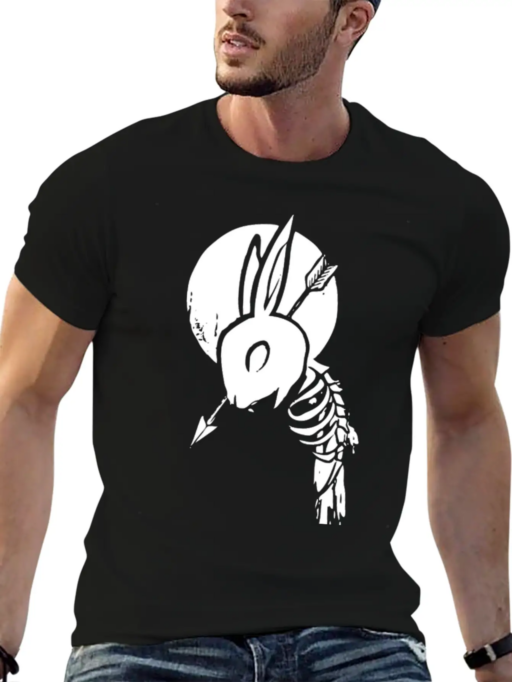 New Design Rabbit Roadkill Best Seller Casual Graphic T-Shirt – Simple And Comfortable Daily Wear