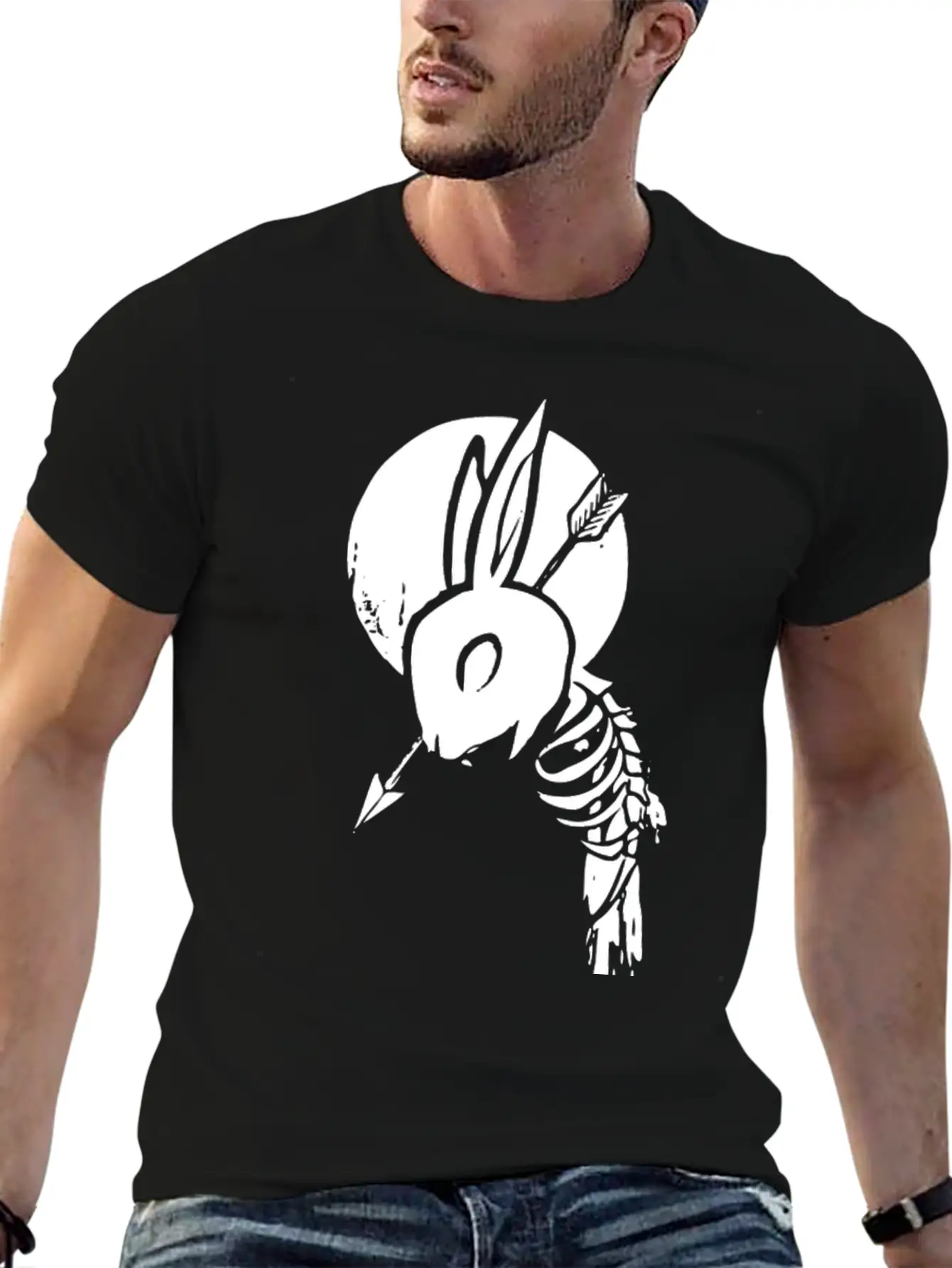 New Design Rabbit Roadkill Best Seller Casual Graphic T-Shirt – Simple And Comfortable Daily Wear