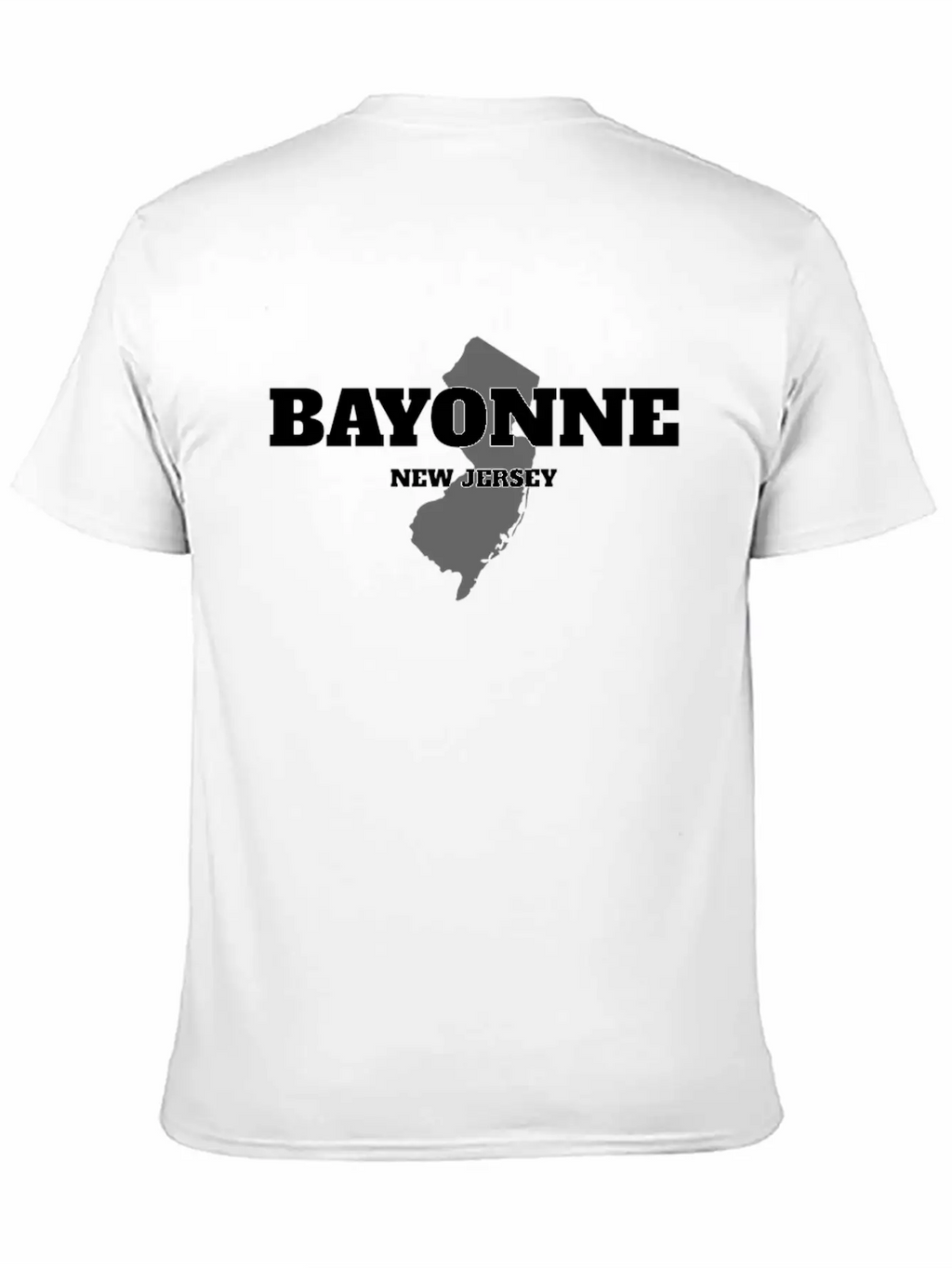 NEW JERSEY BAYONNE US STATE EDITION Unisex Casual T-Shirt – Clean Design For Daily Comfort