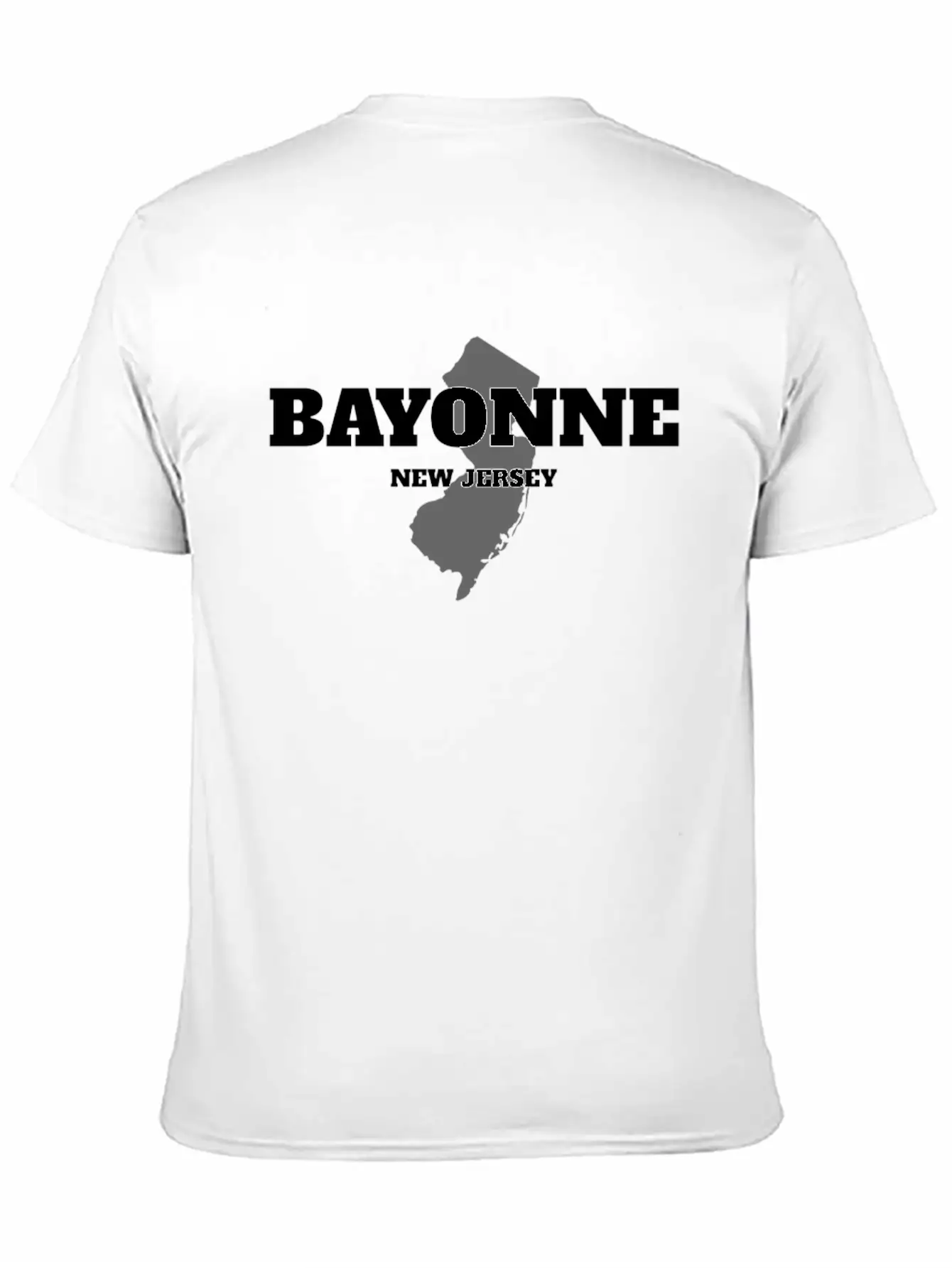 NEW JERSEY BAYONNE US STATE EDITION Unisex Casual T-Shirt – Clean Design For Daily Comfort